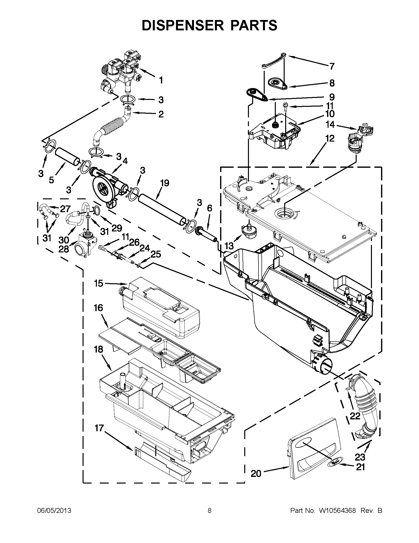 04 - DISPENSER PARTS