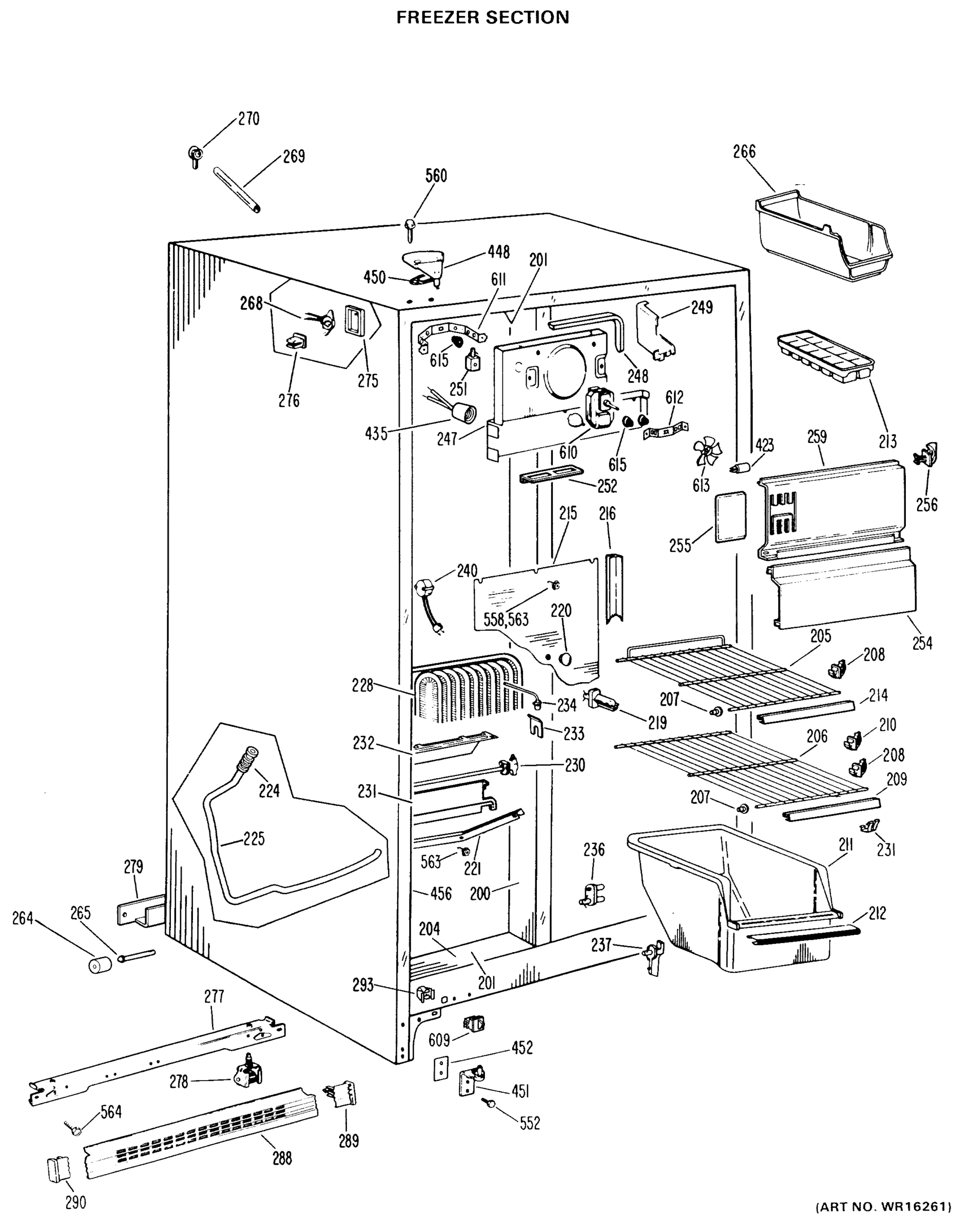 FREEZER SECTION