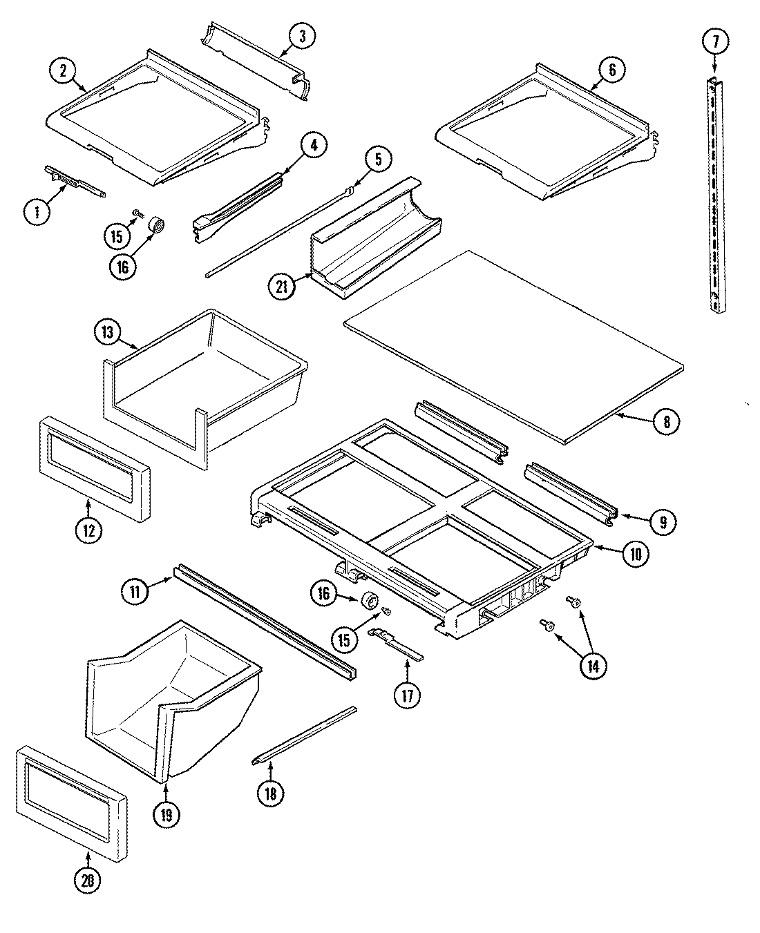 09 - SHELVES & ACCESSORIES