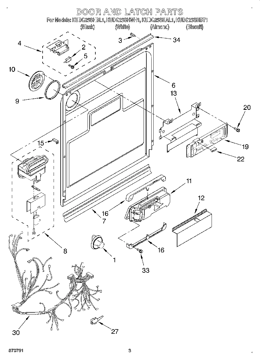 03 - DOOR AND LATCH