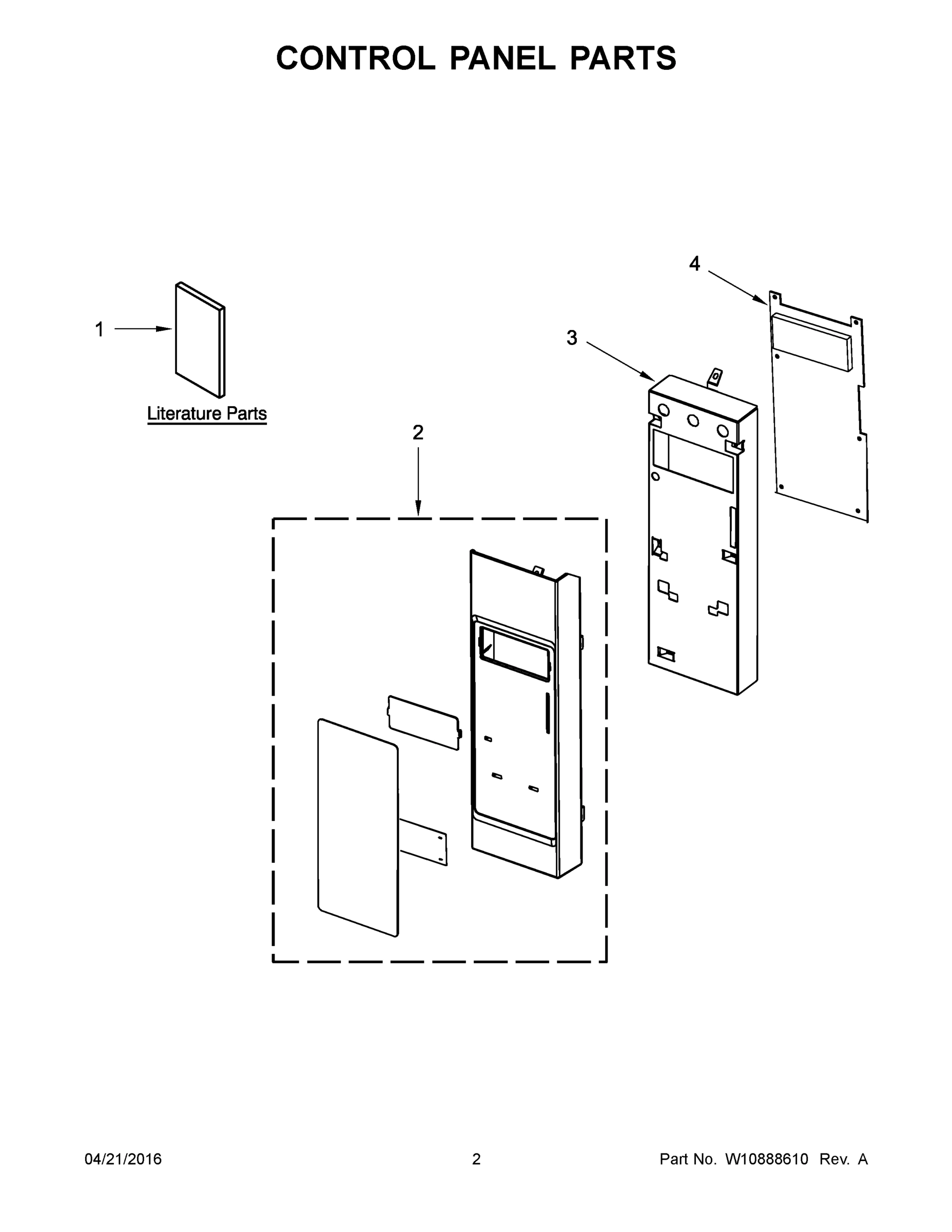 02 - CONTROL PANEL PARTS