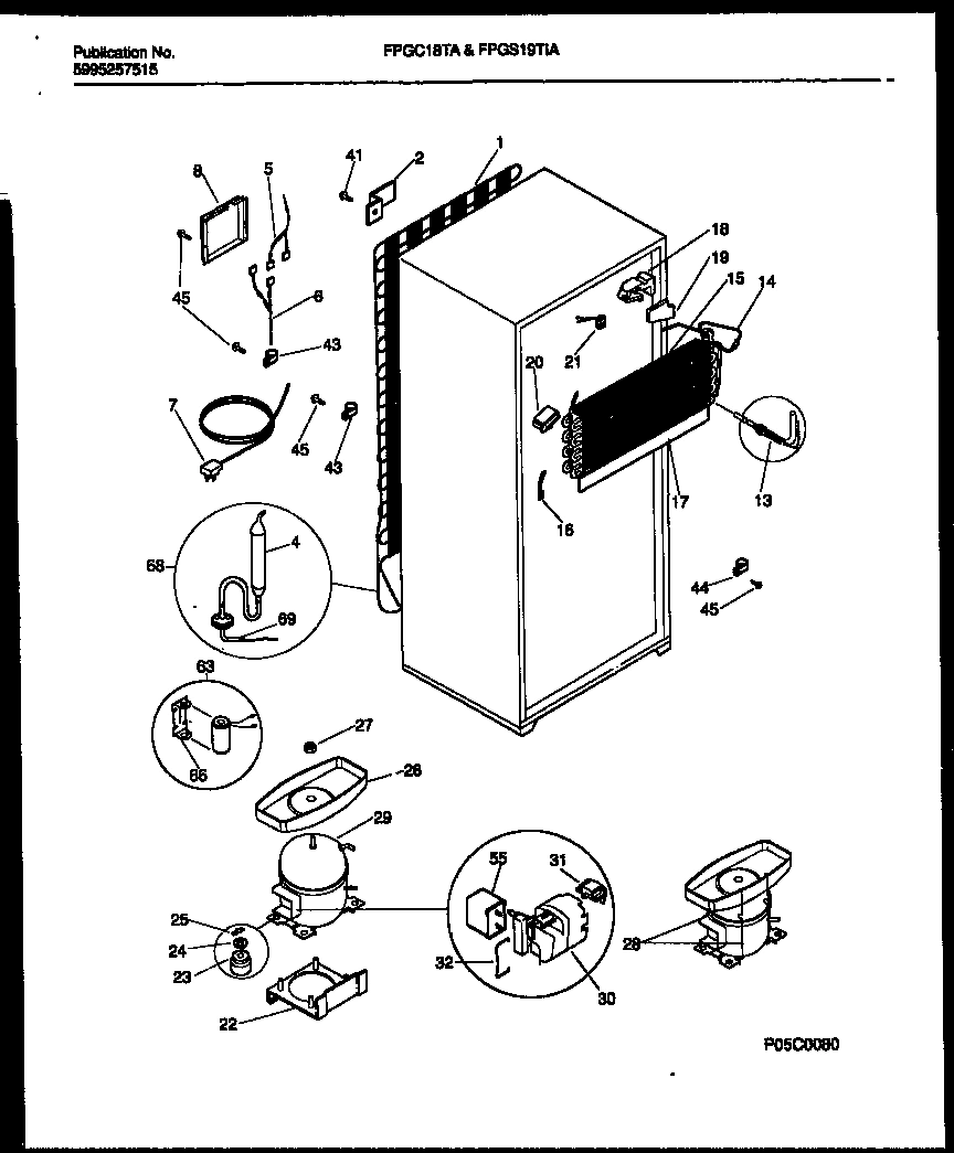07 - SYSTEM AND AUTOMATIC DEFROST PARTS
