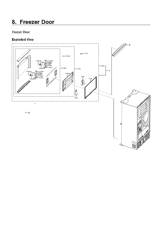 Freezer Door Parts