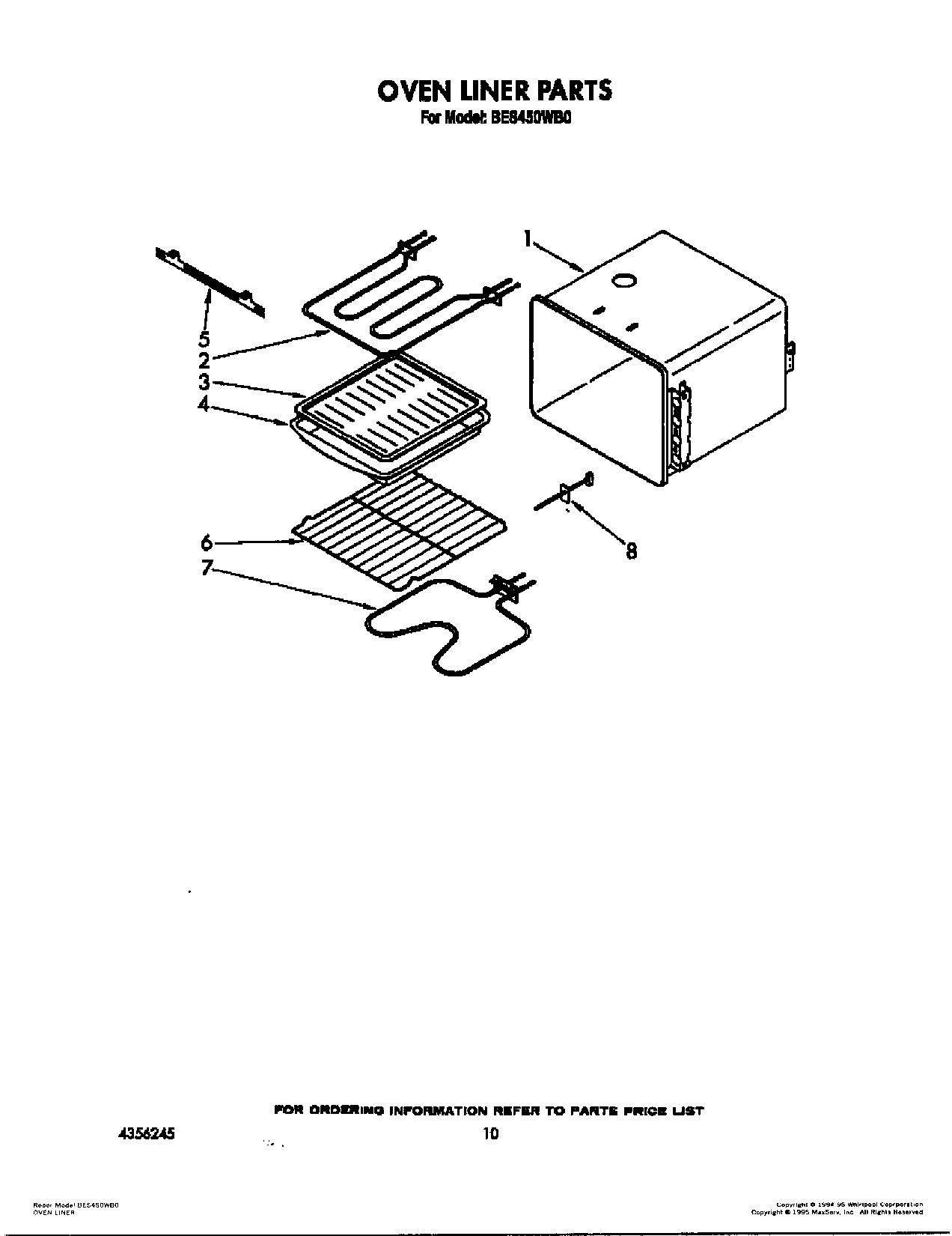 08 - OVEN LINER