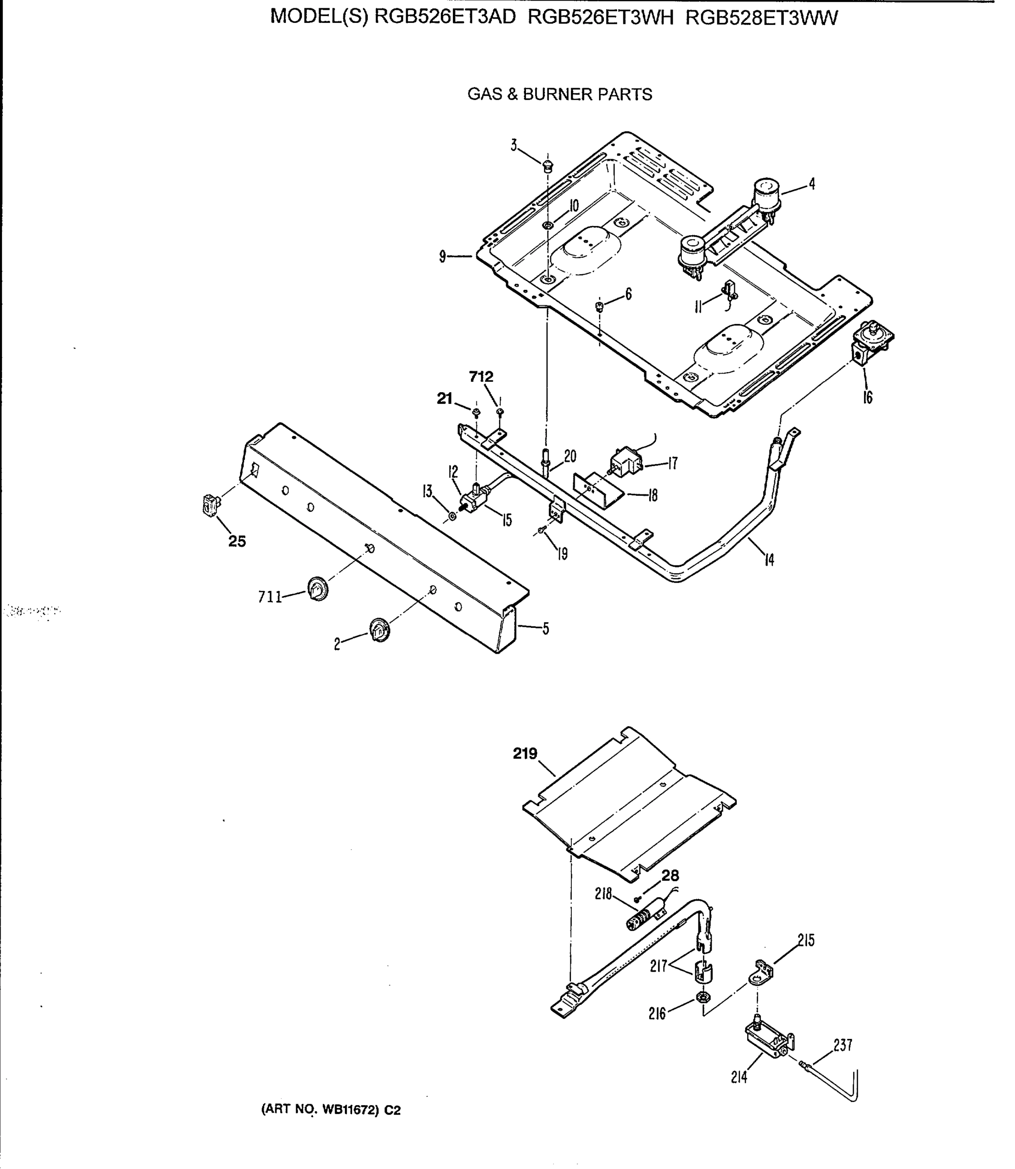 GAS & BURNER PARTS