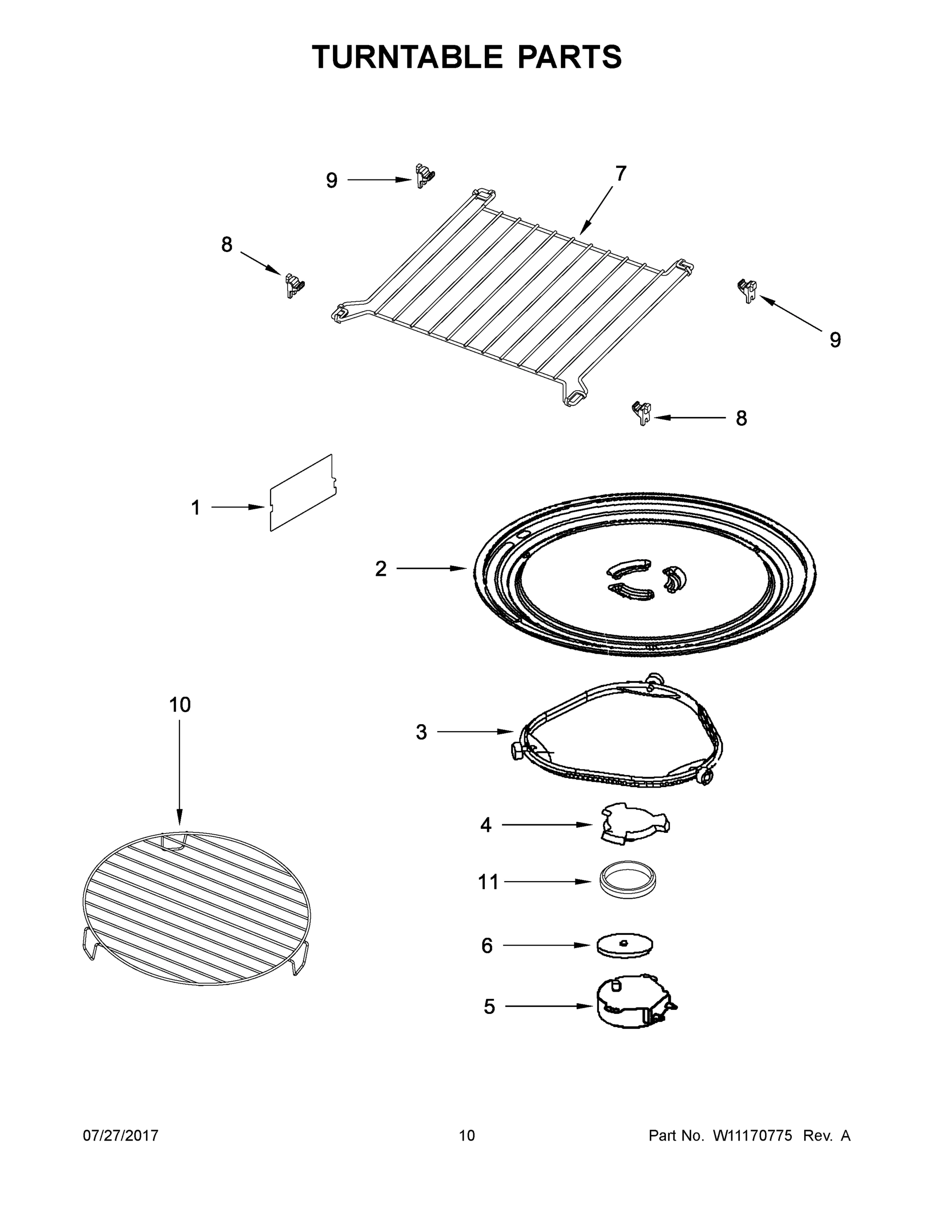 06 - TURNTABLE PARTS