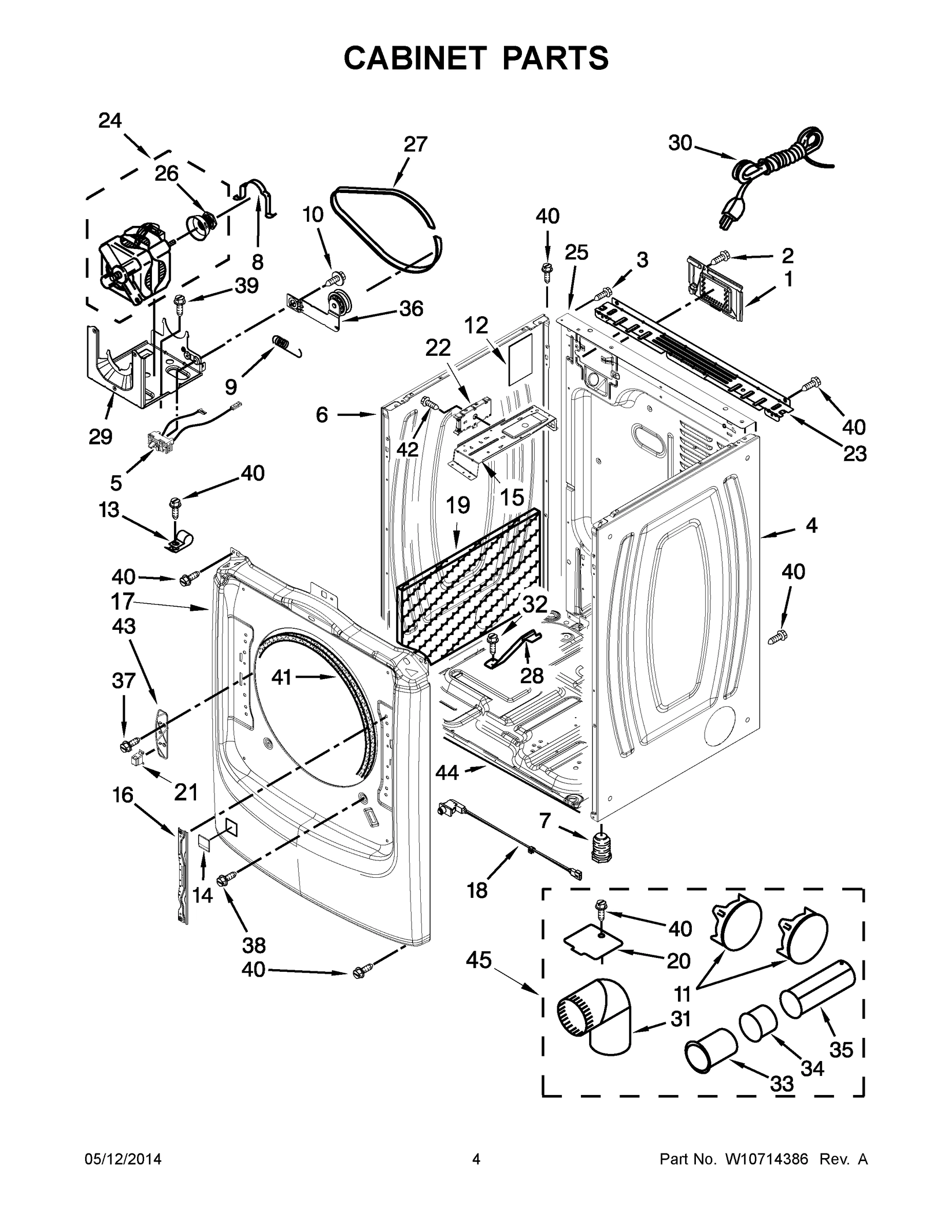 03 - CABINET PARTS