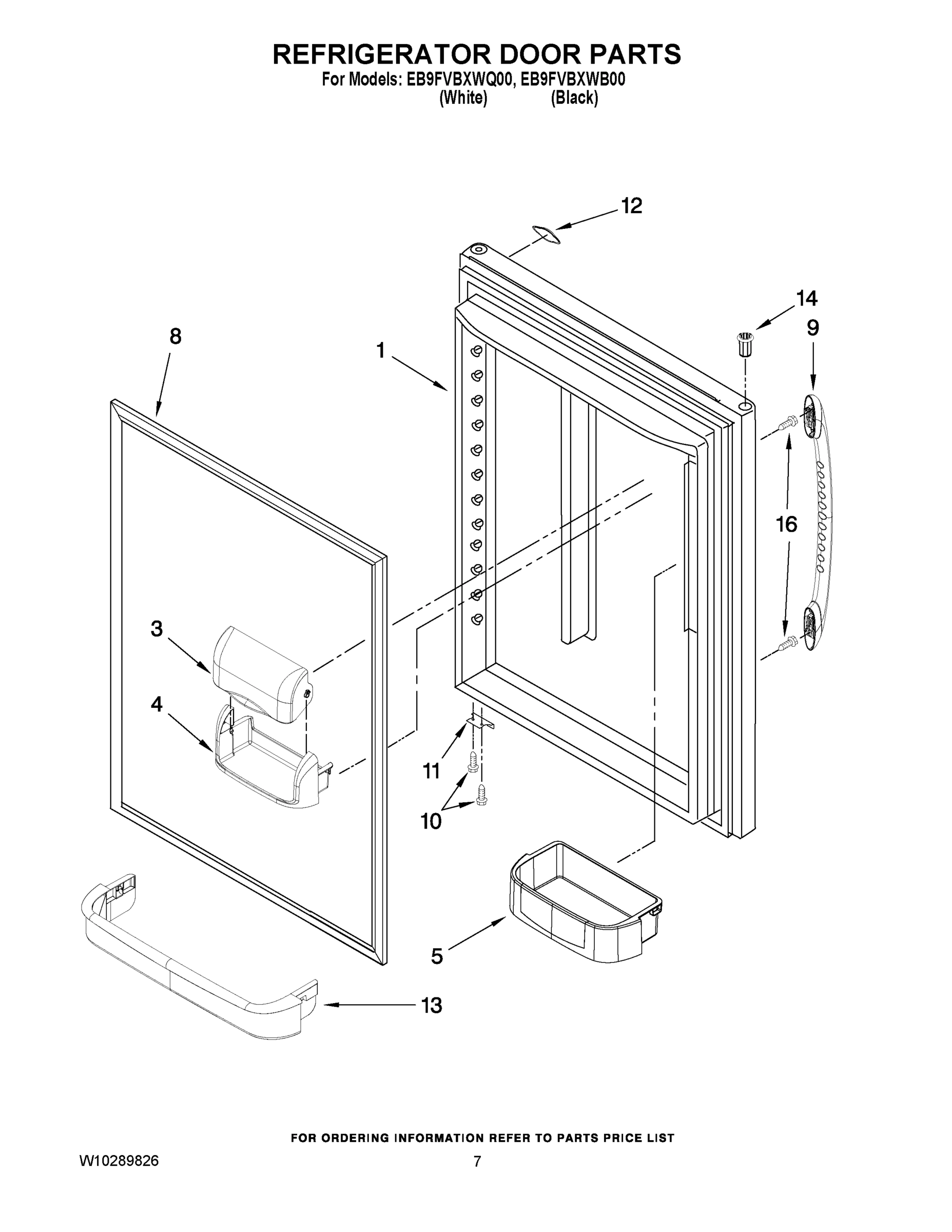 05 - REFRIGERATOR DOOR PARTS