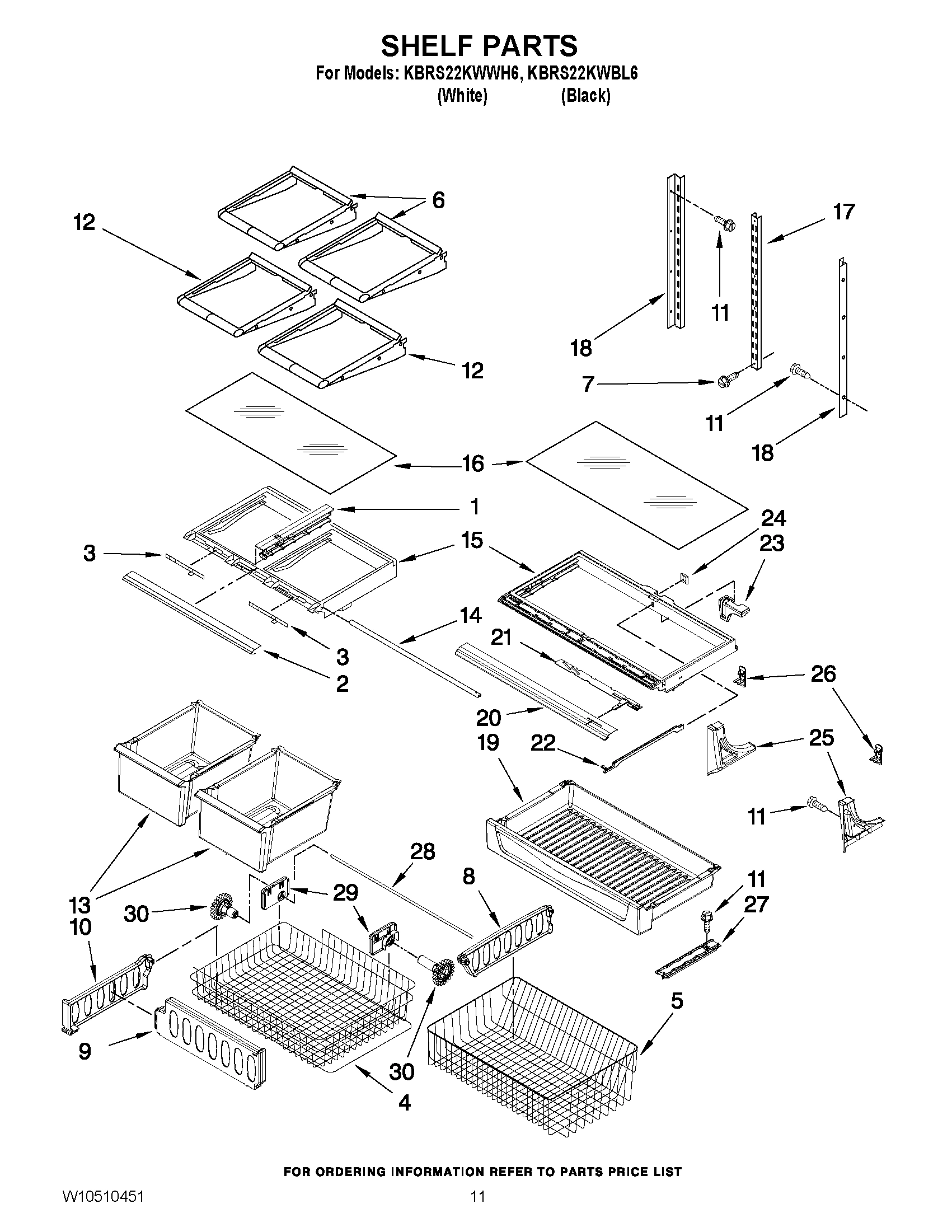 07 - SHELF PARTS