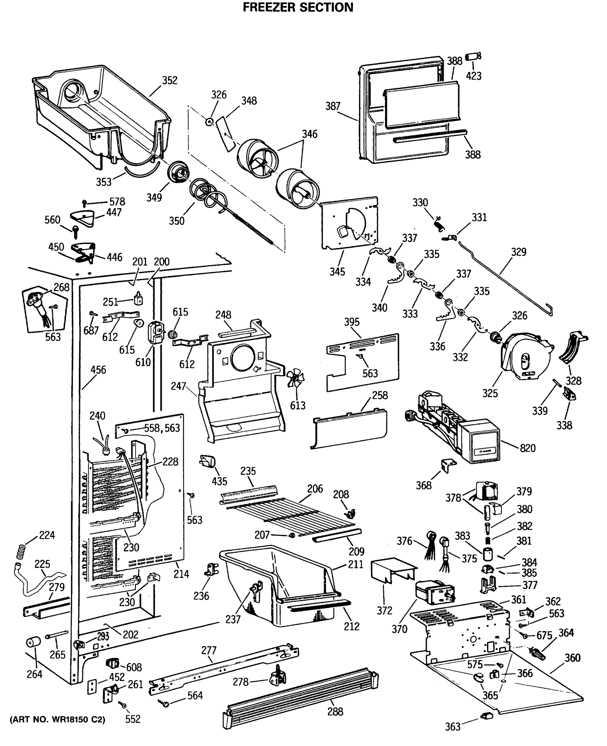 FREEZER SECTION