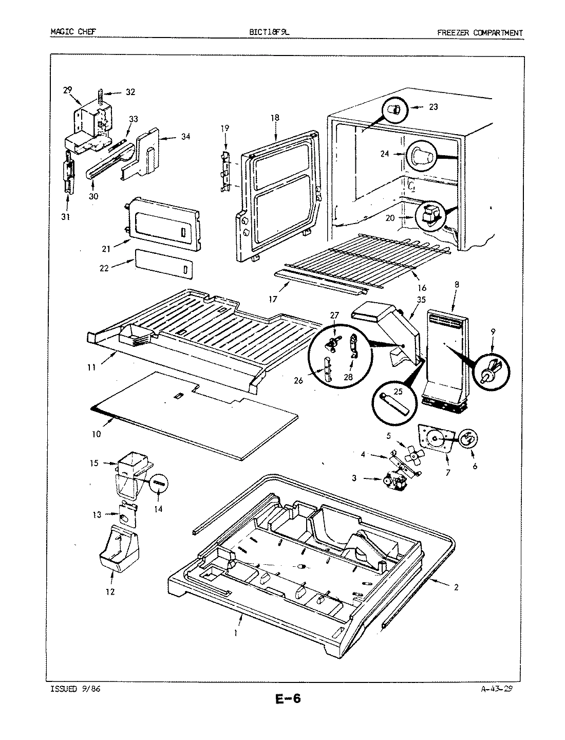 01 - FREEZER COMPARTMENT