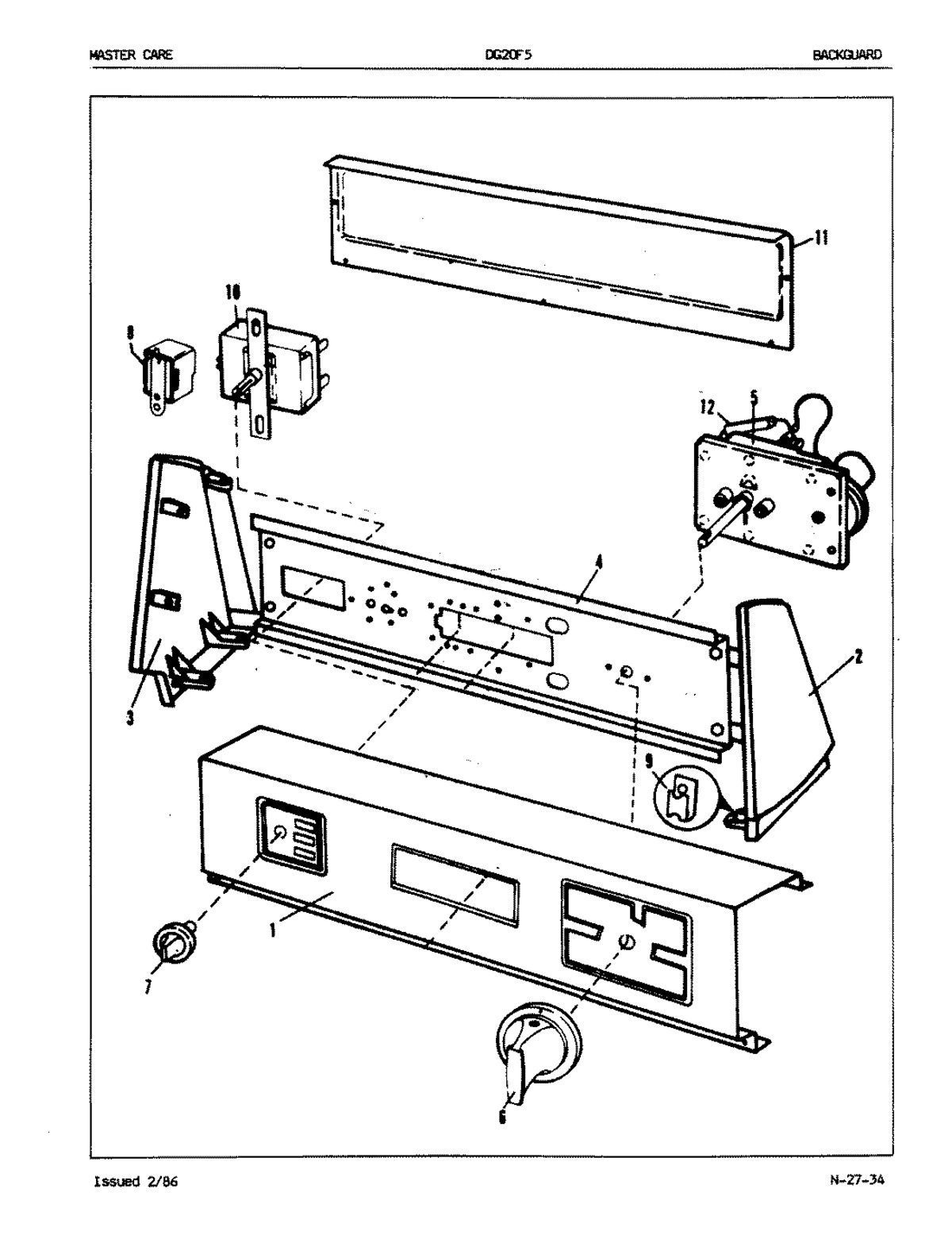 01 - CONTROL PANEL (REV. A-H)