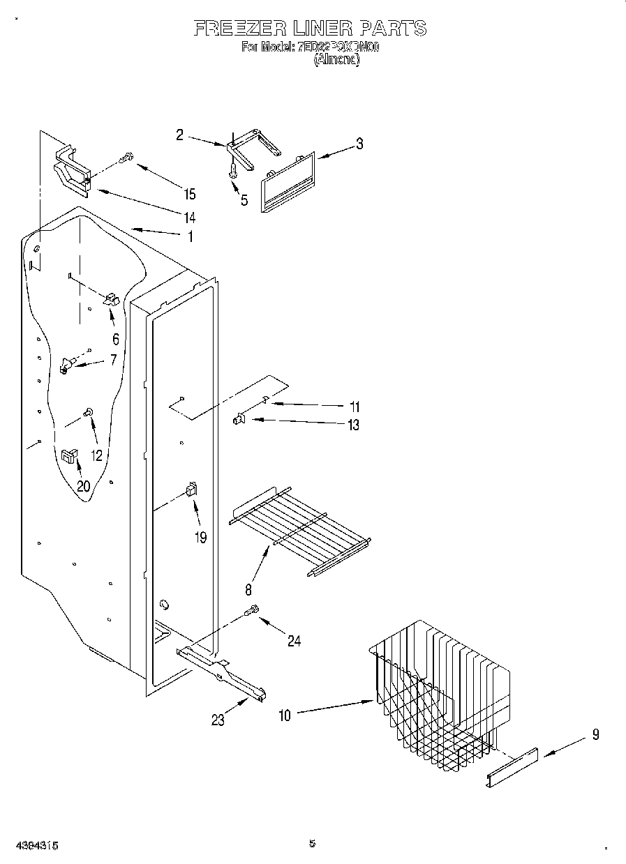 04 - FREEZER LINER