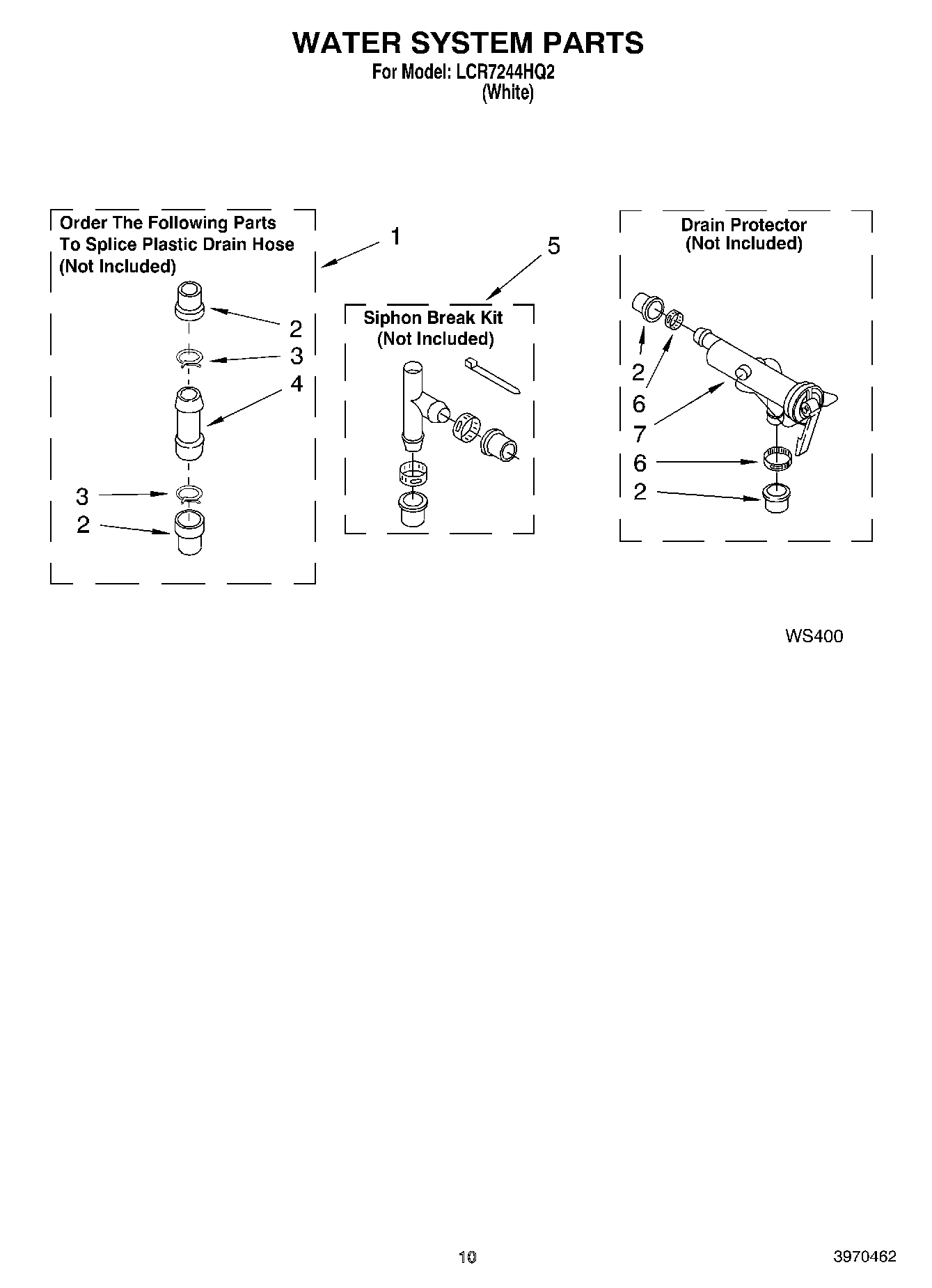 07 - WATER SYSTEM PARTS