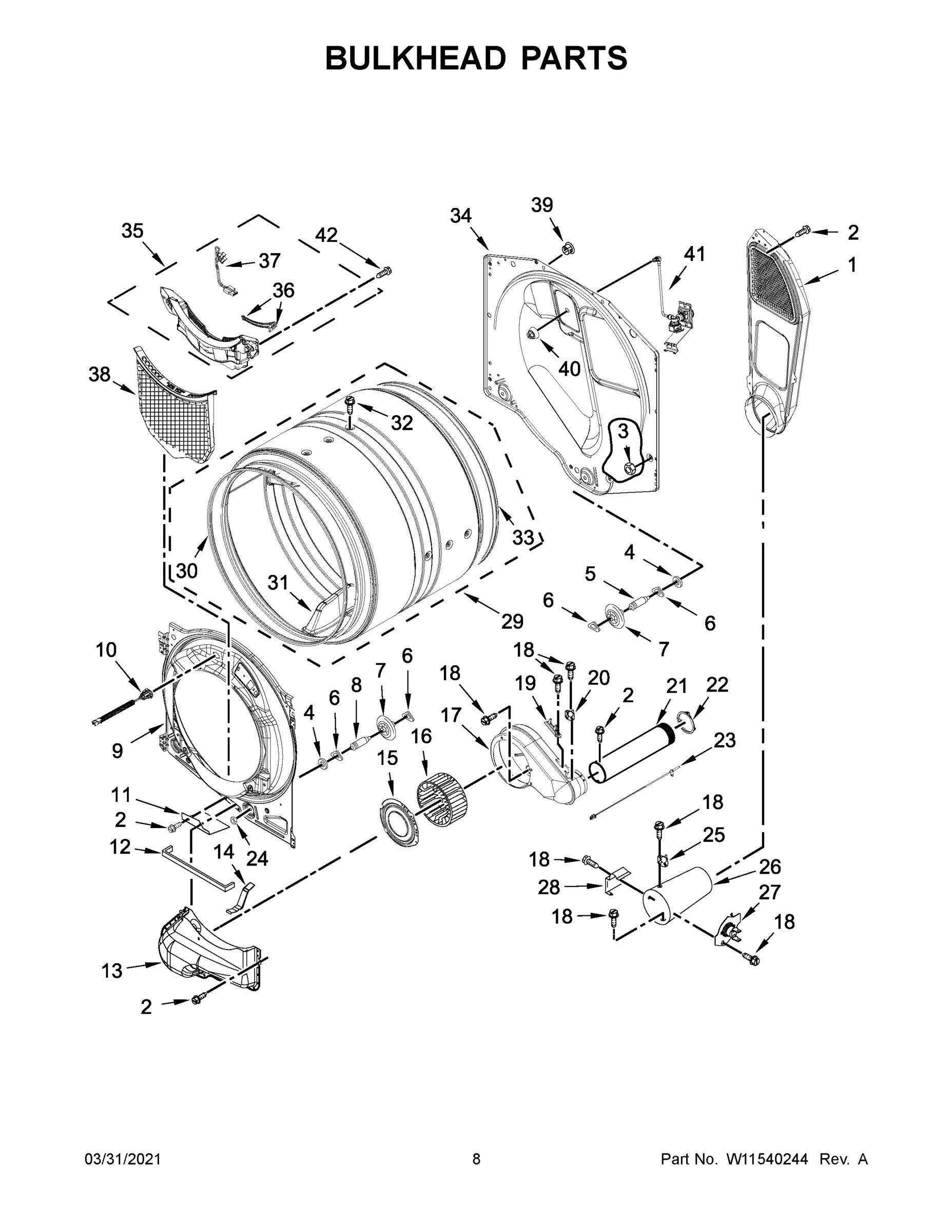 05 - BULKHEAD PARTS
