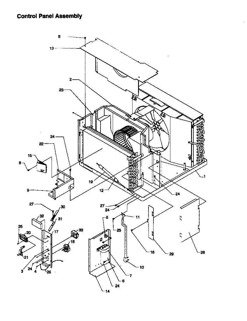 04 - CONTROL PANEL ASSY