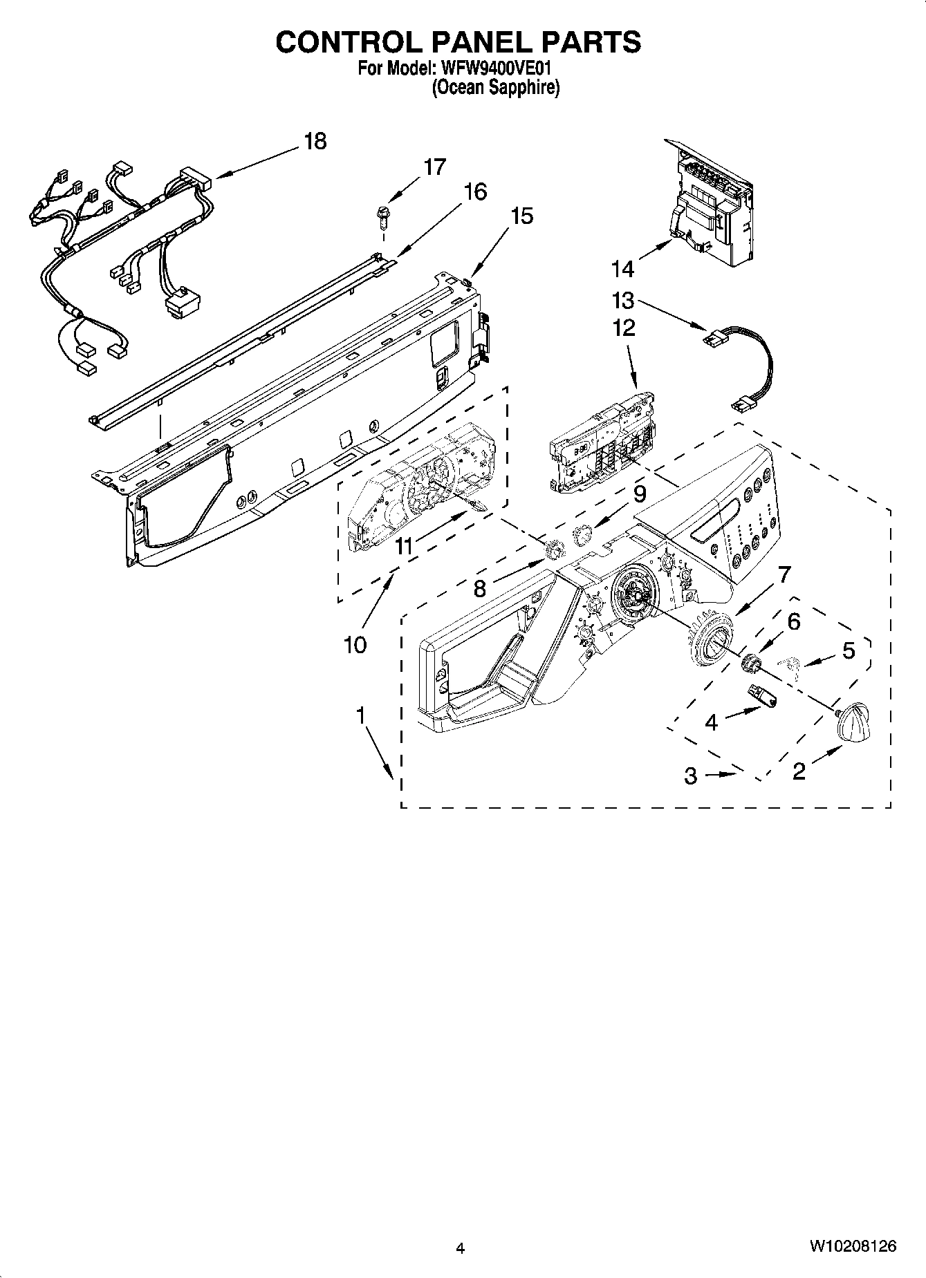 03 - CONTROL PANEL PARTS