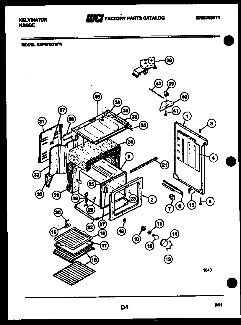 06 - OVEN BODY PARTS