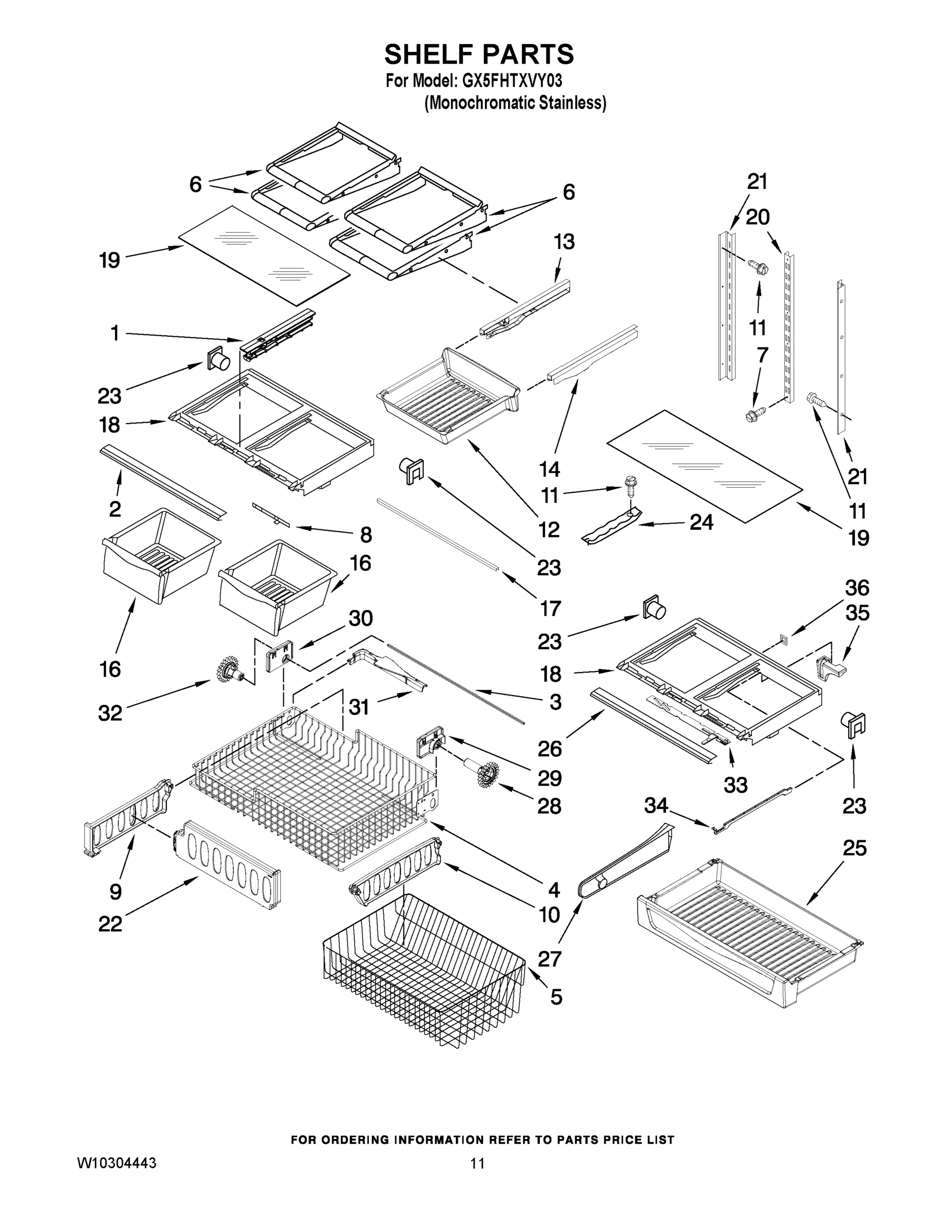 07 - SHELF PARTS
