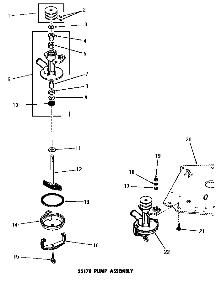 03 - 25178 PUMP ASSY
