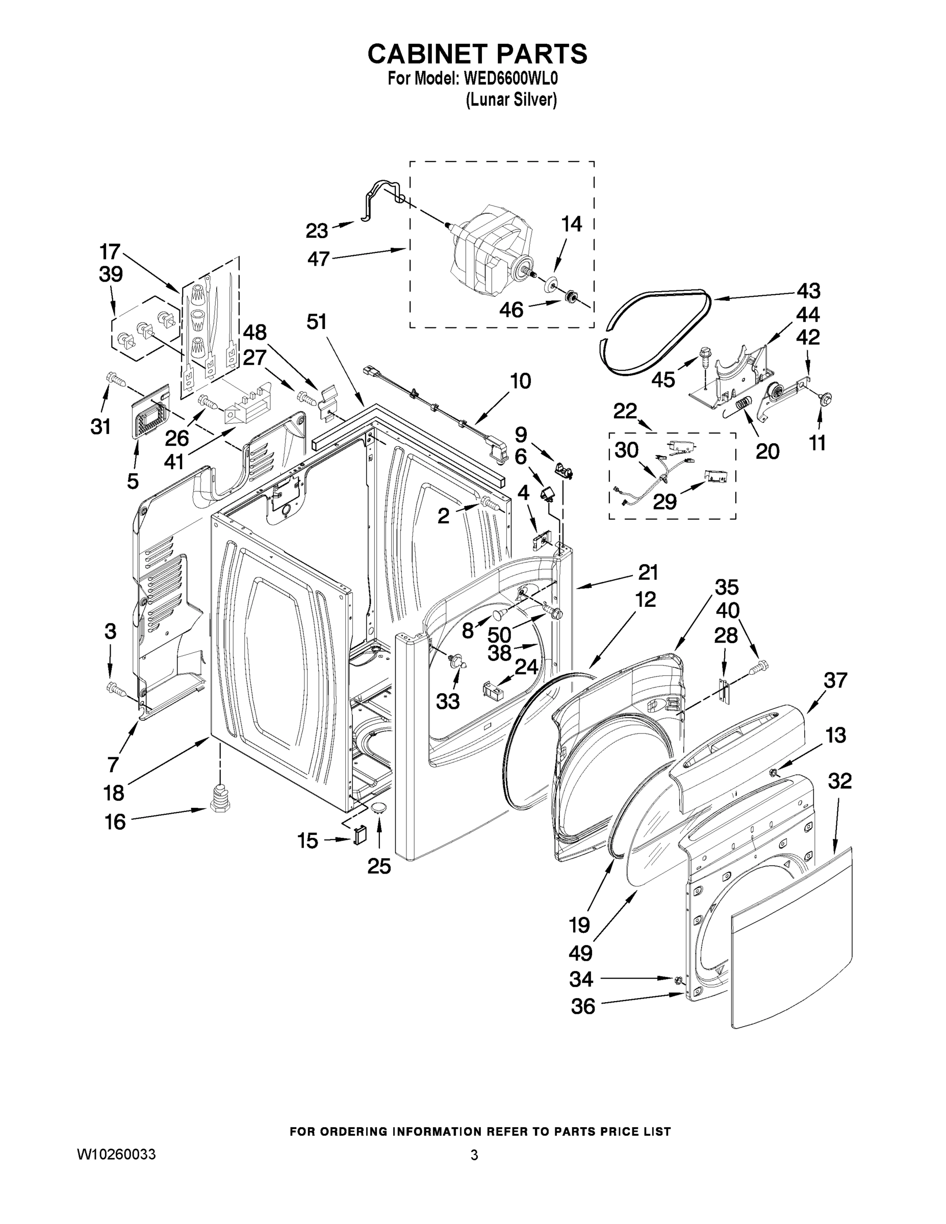 02 - CABINET PARTS