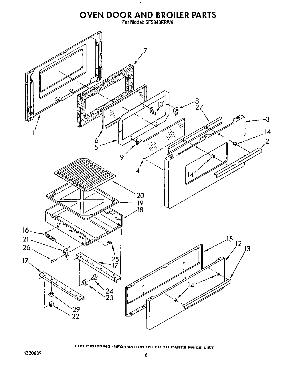 06 - OVEN DOOR AND BROILER