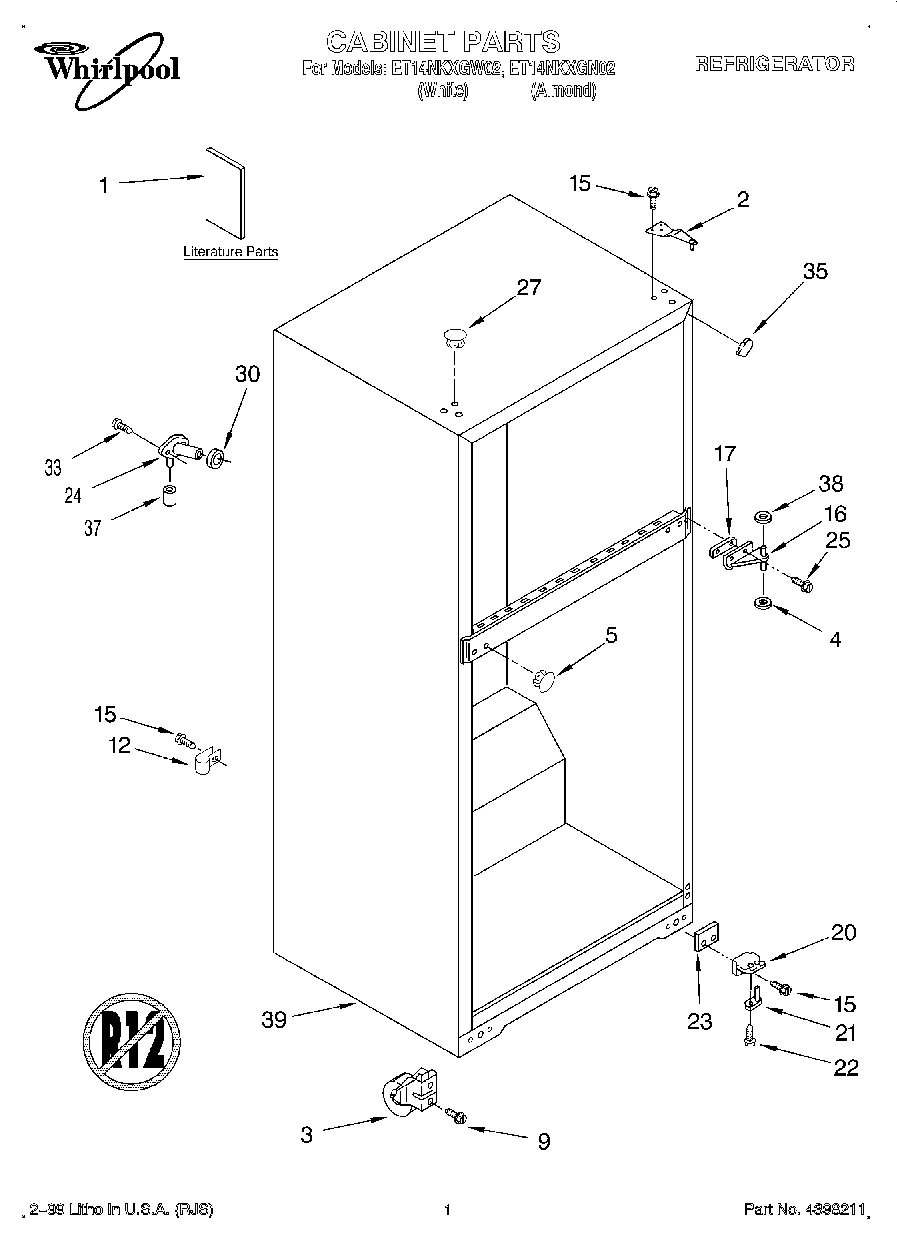 01 - CABINET, LITERATURE