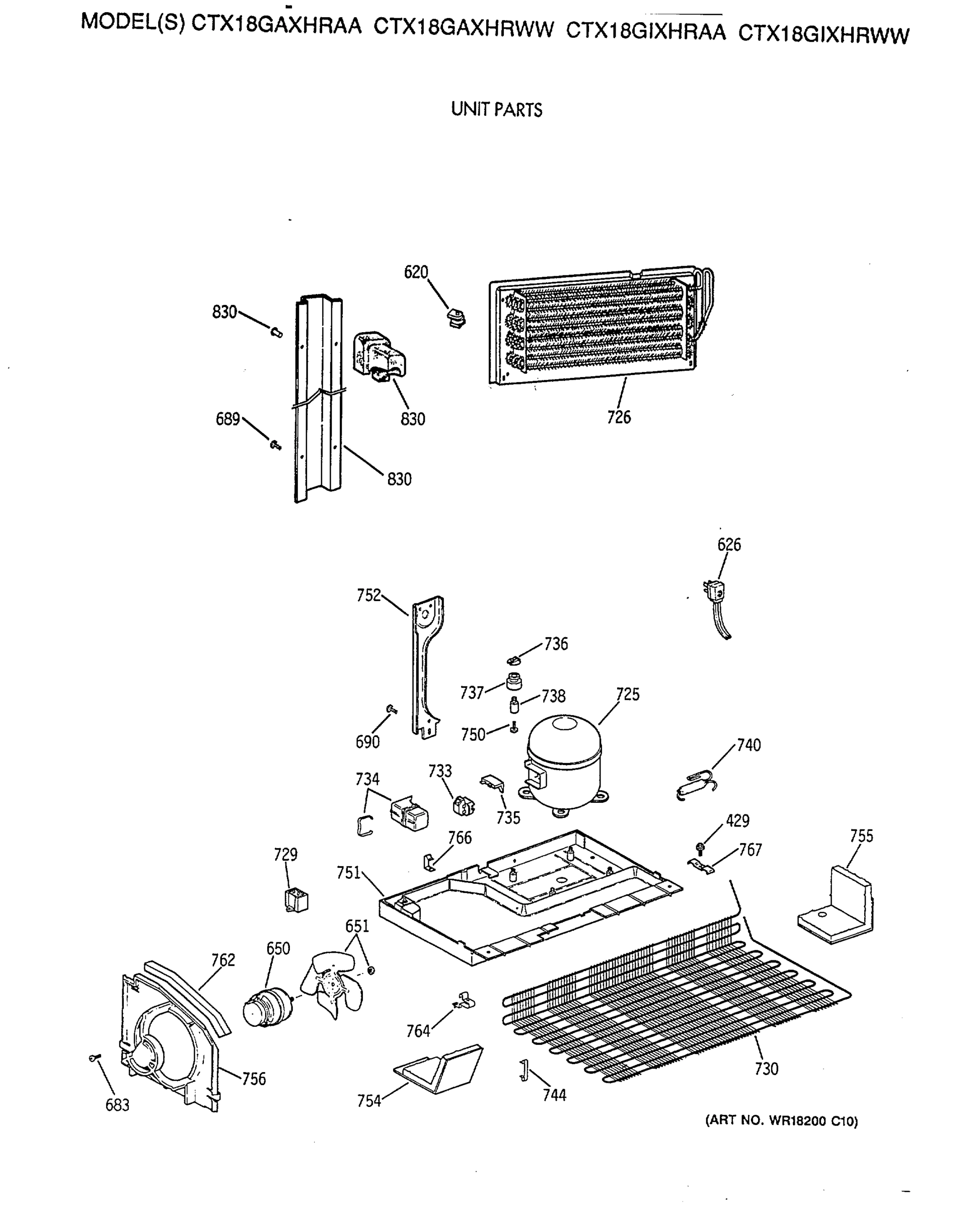 UNIT PARTS