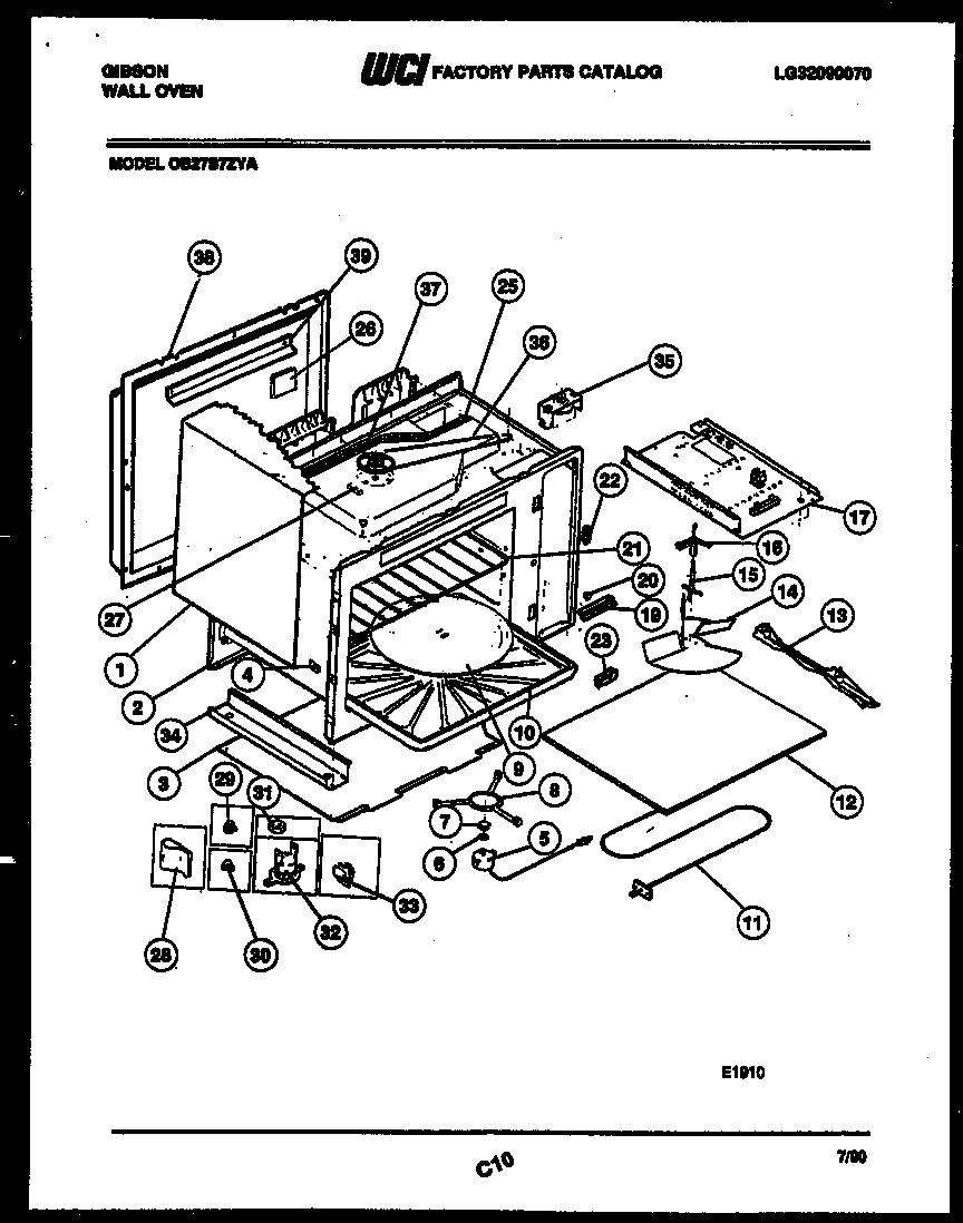 08 - OVEN BODY PARTS