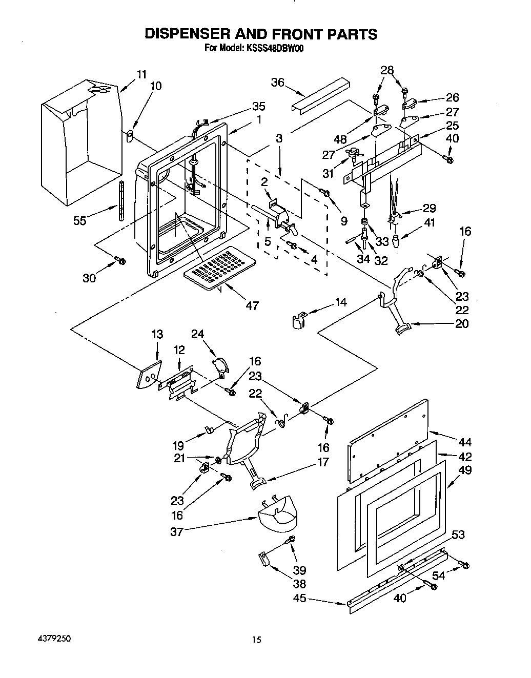 09 - DISPENSER AND FRONT