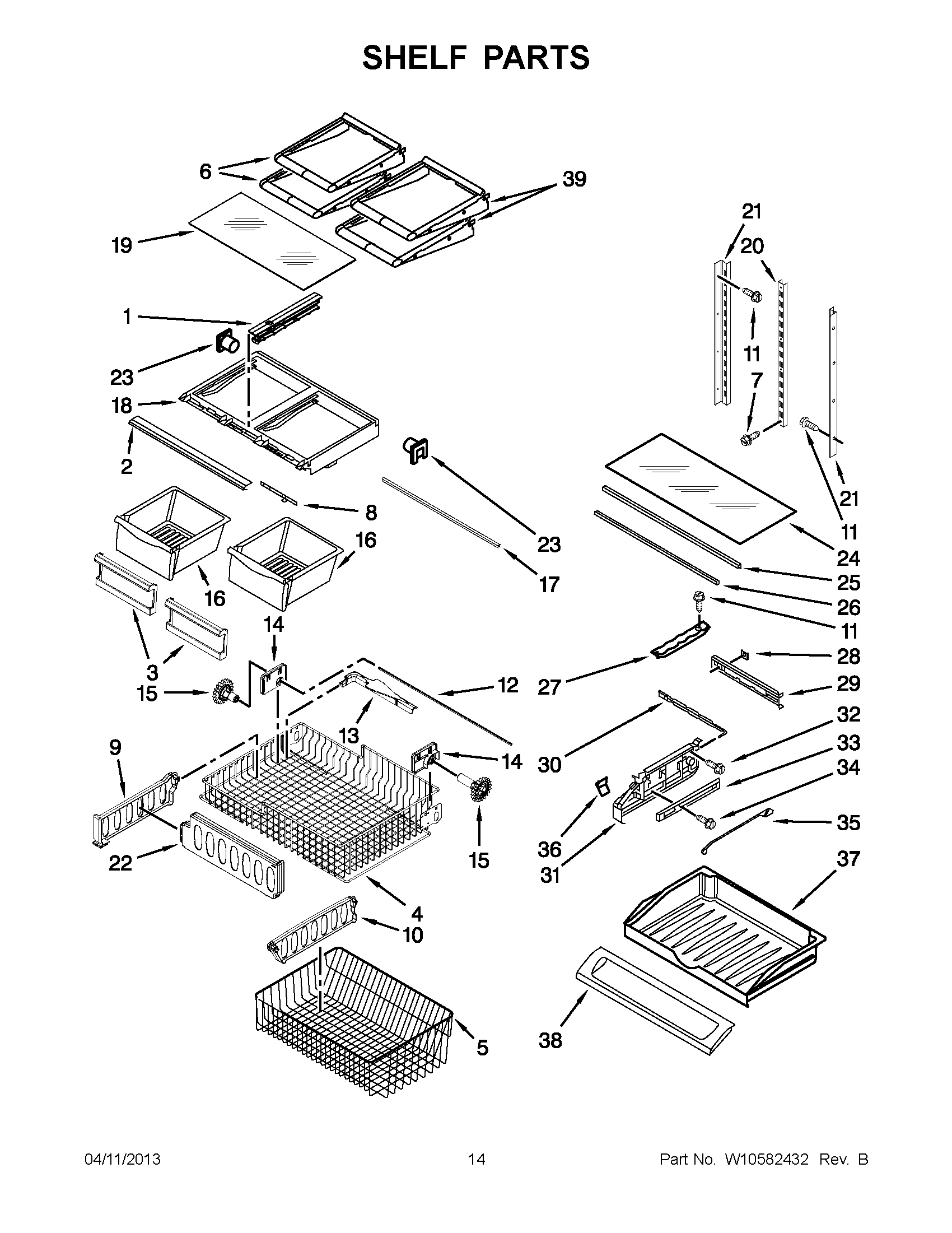 07 - SHELF PARTS