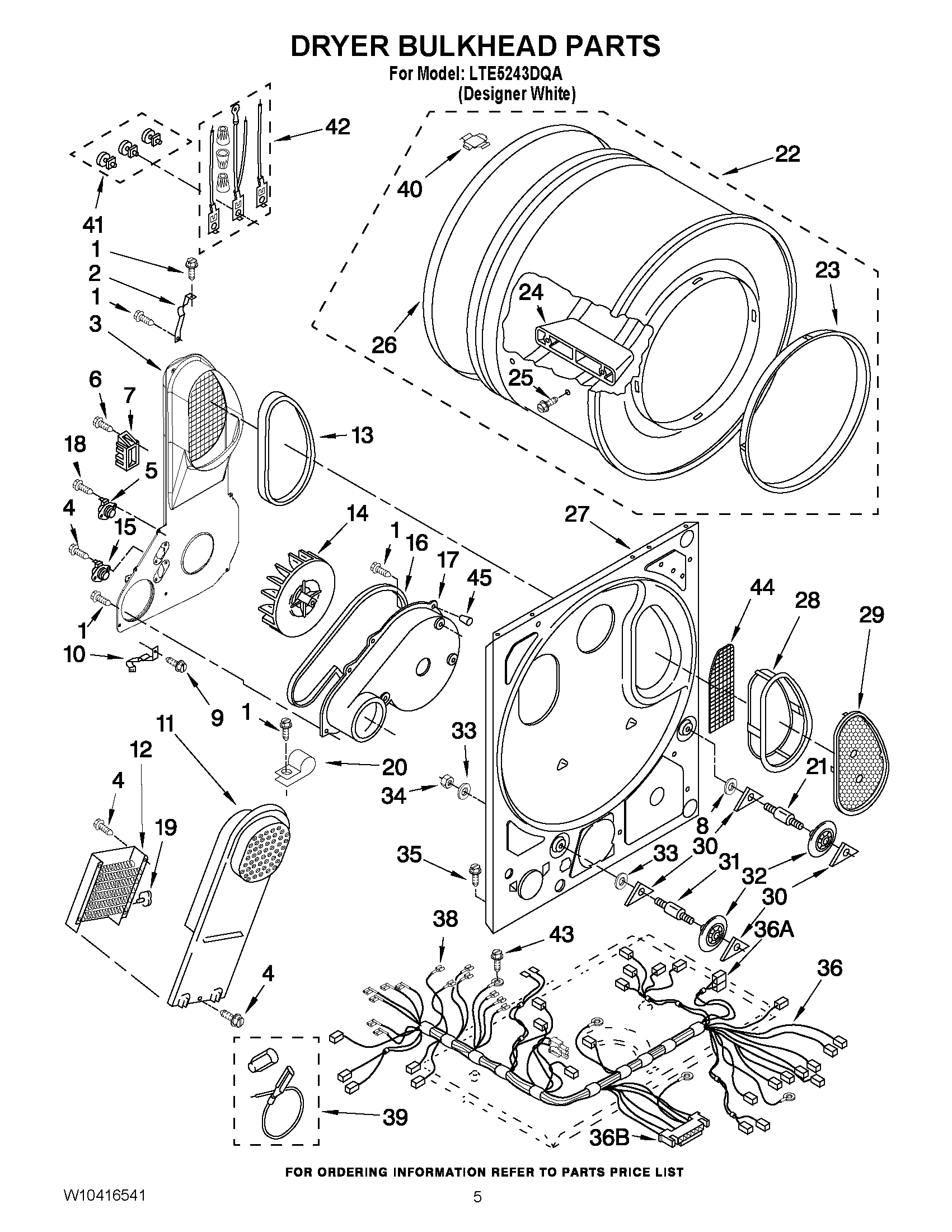04 - DRYER BULKHEAD PARTS