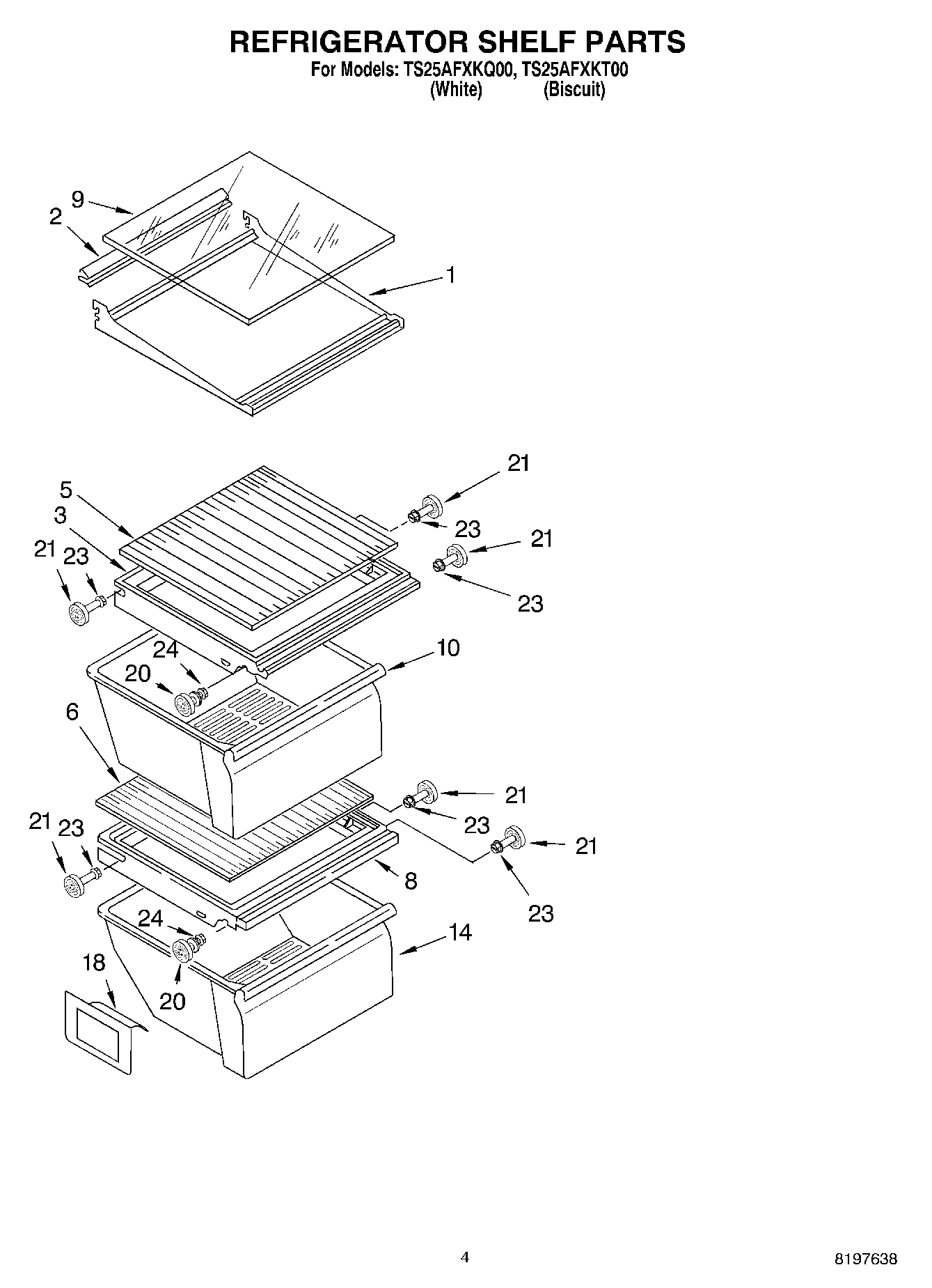 03 - REFRIGERATOR SHELF
