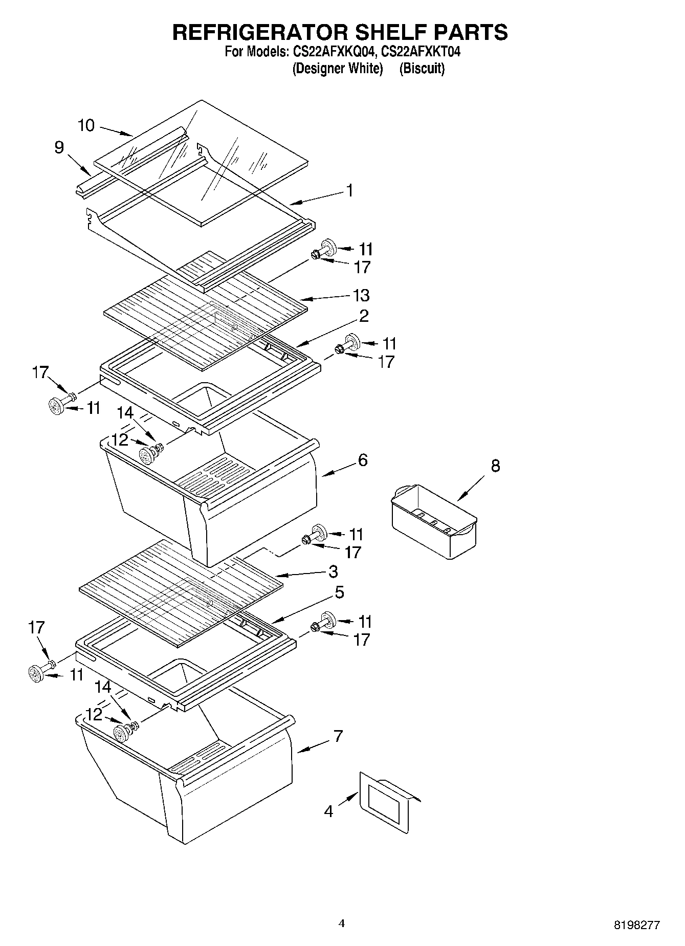 03 - REFRIGERATOR SHELF