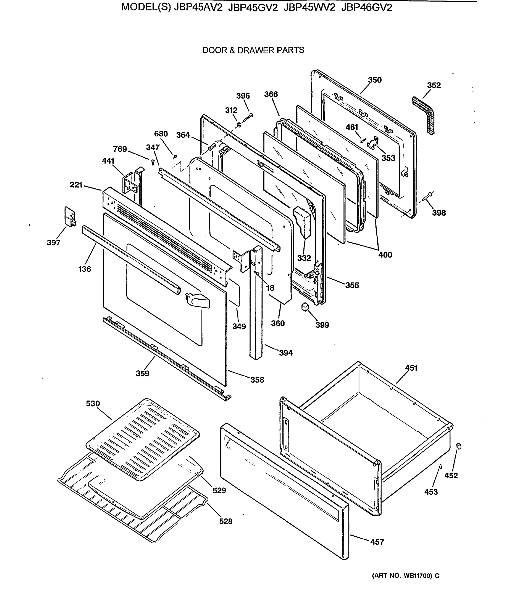 DOOR & DRAWER PARTS