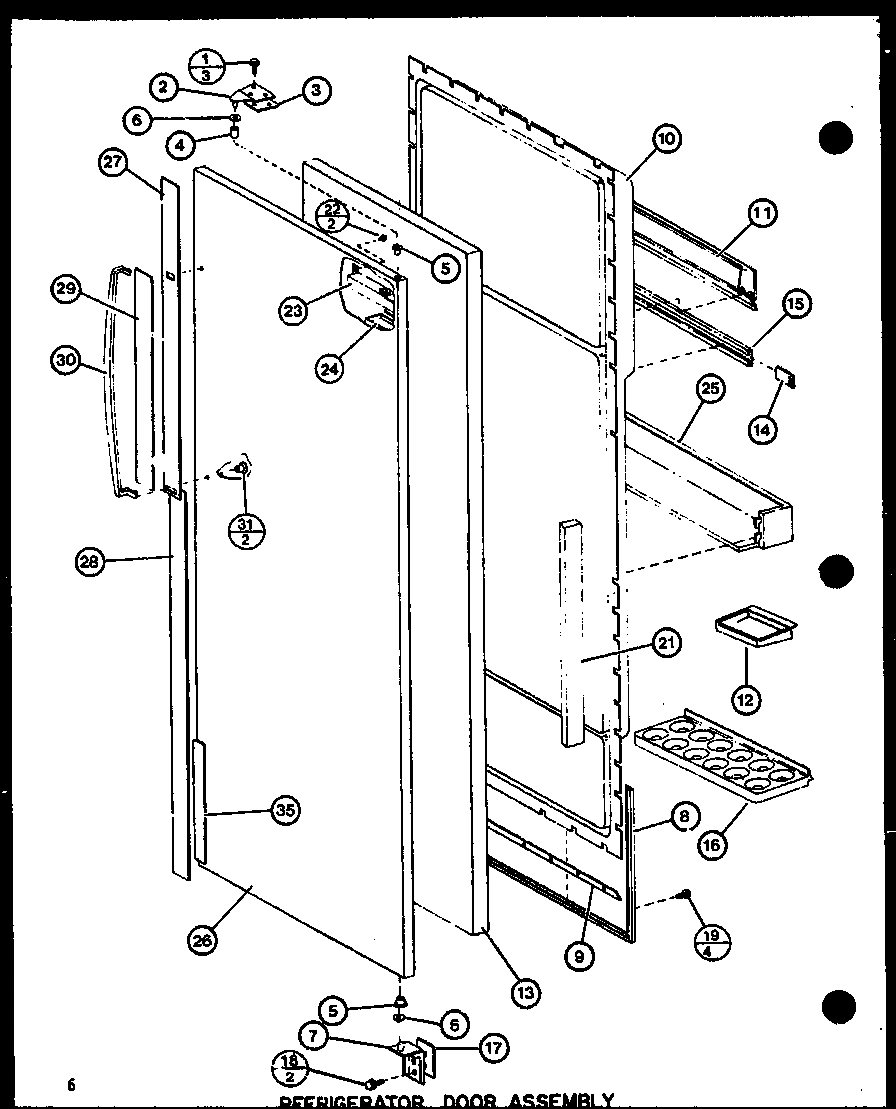 10 - REF DOOR ASSY