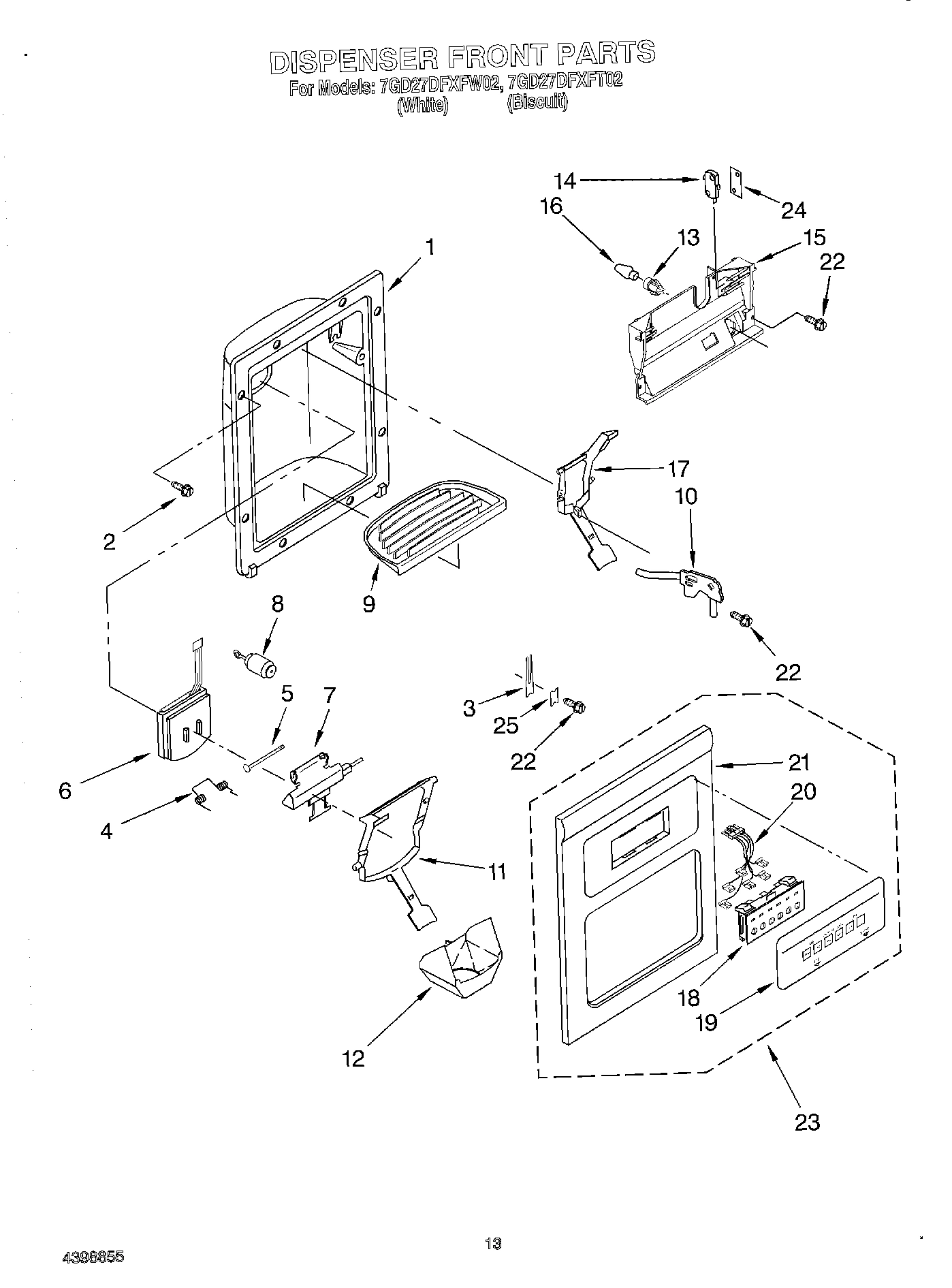 08 - DISPENSER FRONT
