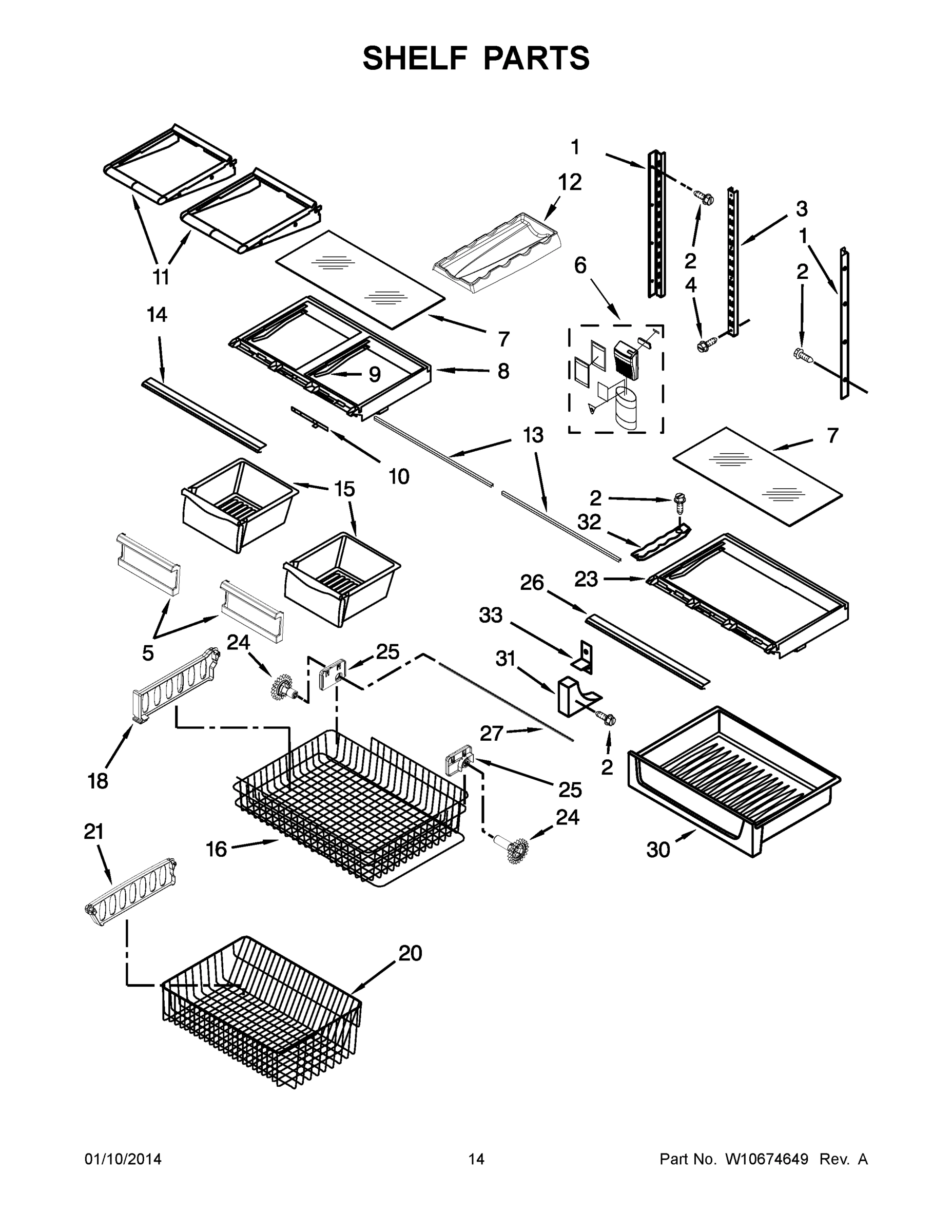08 - SHELF PARTS