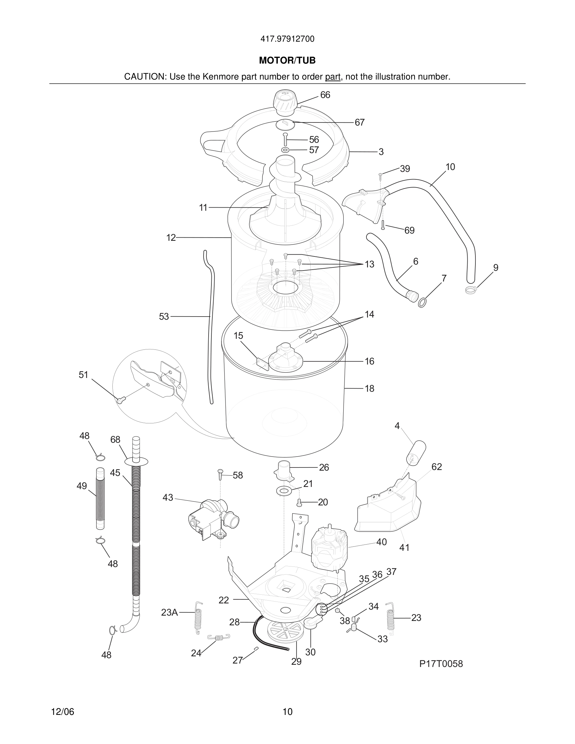 11 - MOTOR/TUB