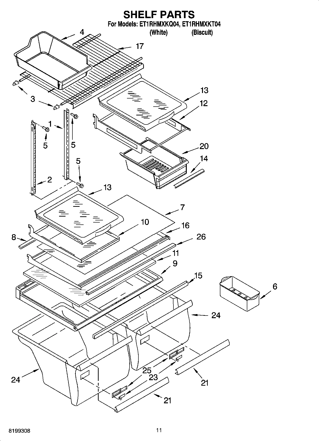 06 - SHELF PARTS, OPTIONAL PARTS