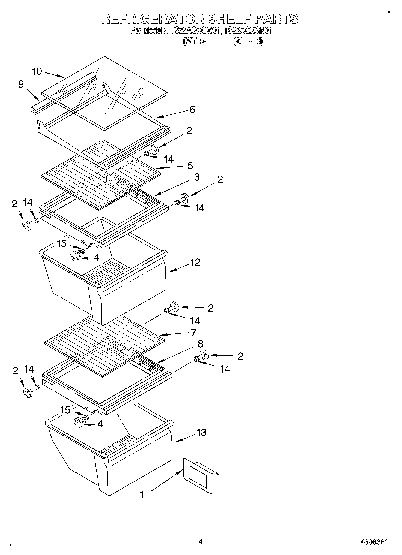 03 - REFRIGERATOR SHELF