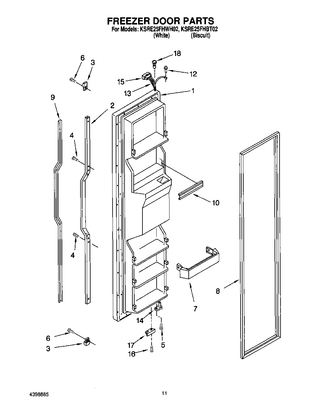 07 - FREEZER DOOR