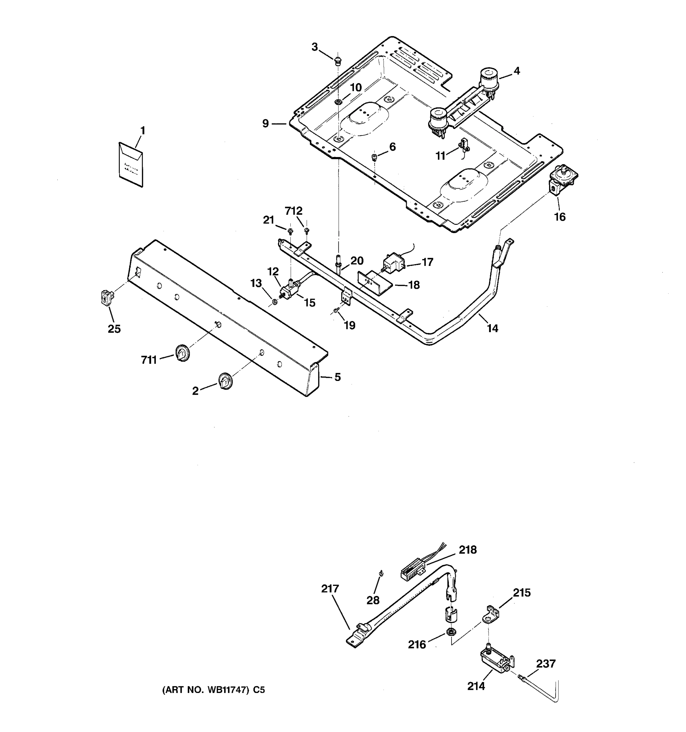 GAS & BURNER PARTS