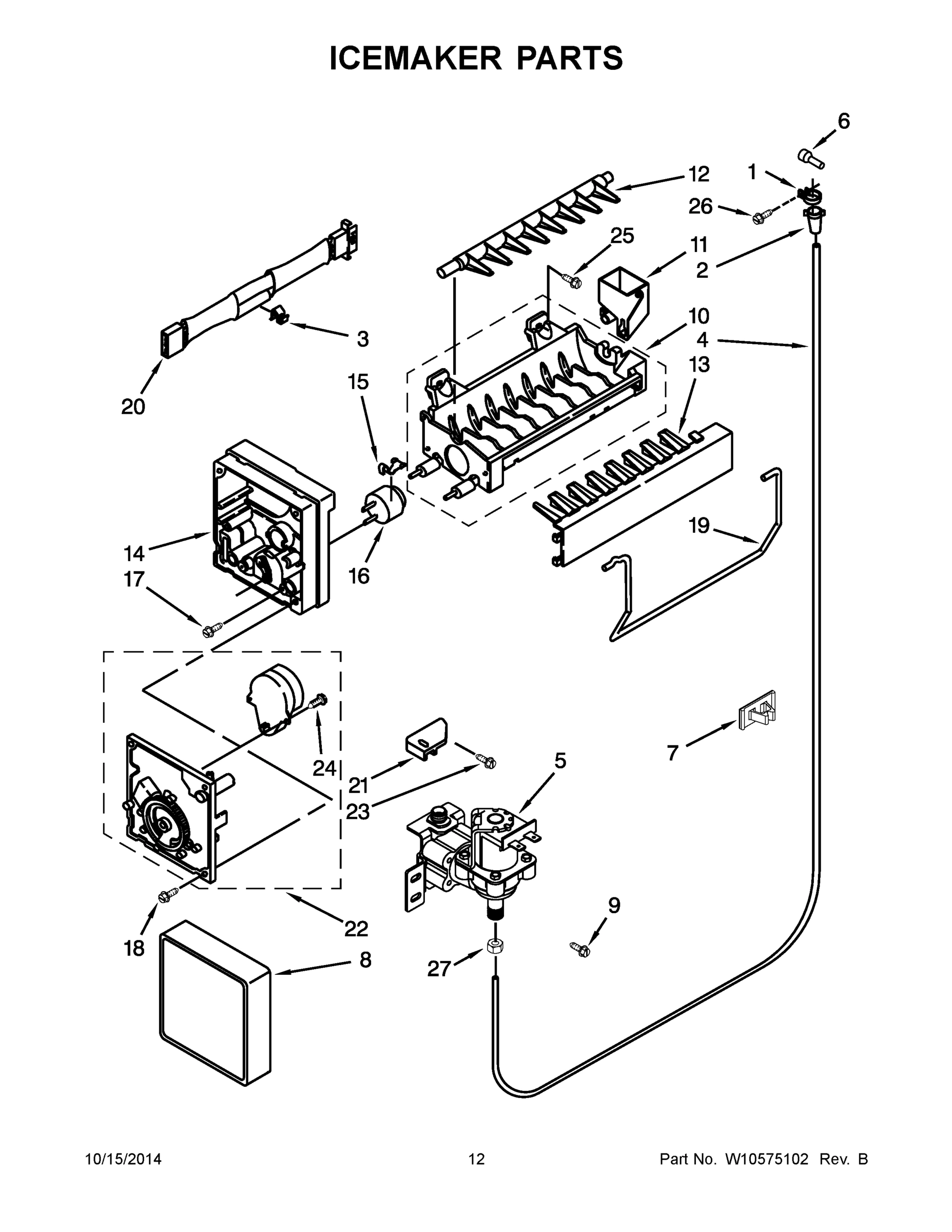 07 - ICEMAKER PARTS