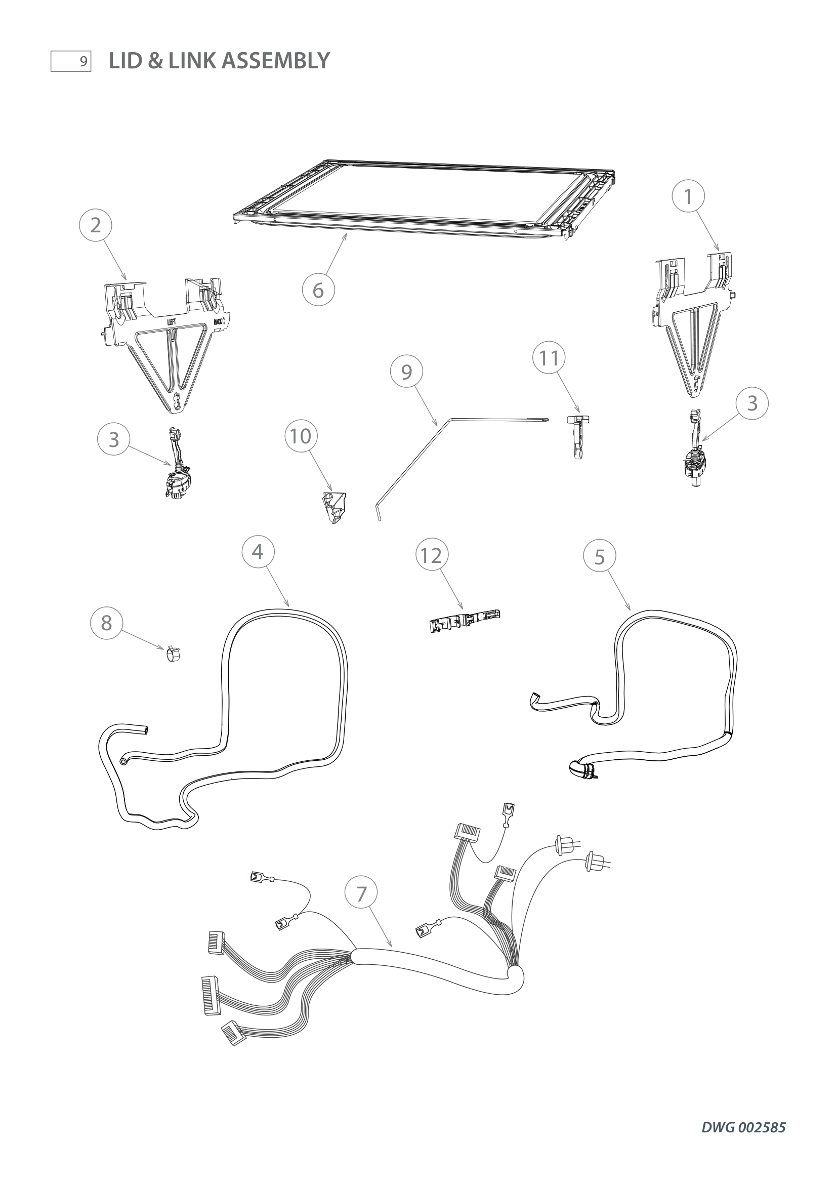 LID & LINK ASSEMBLY