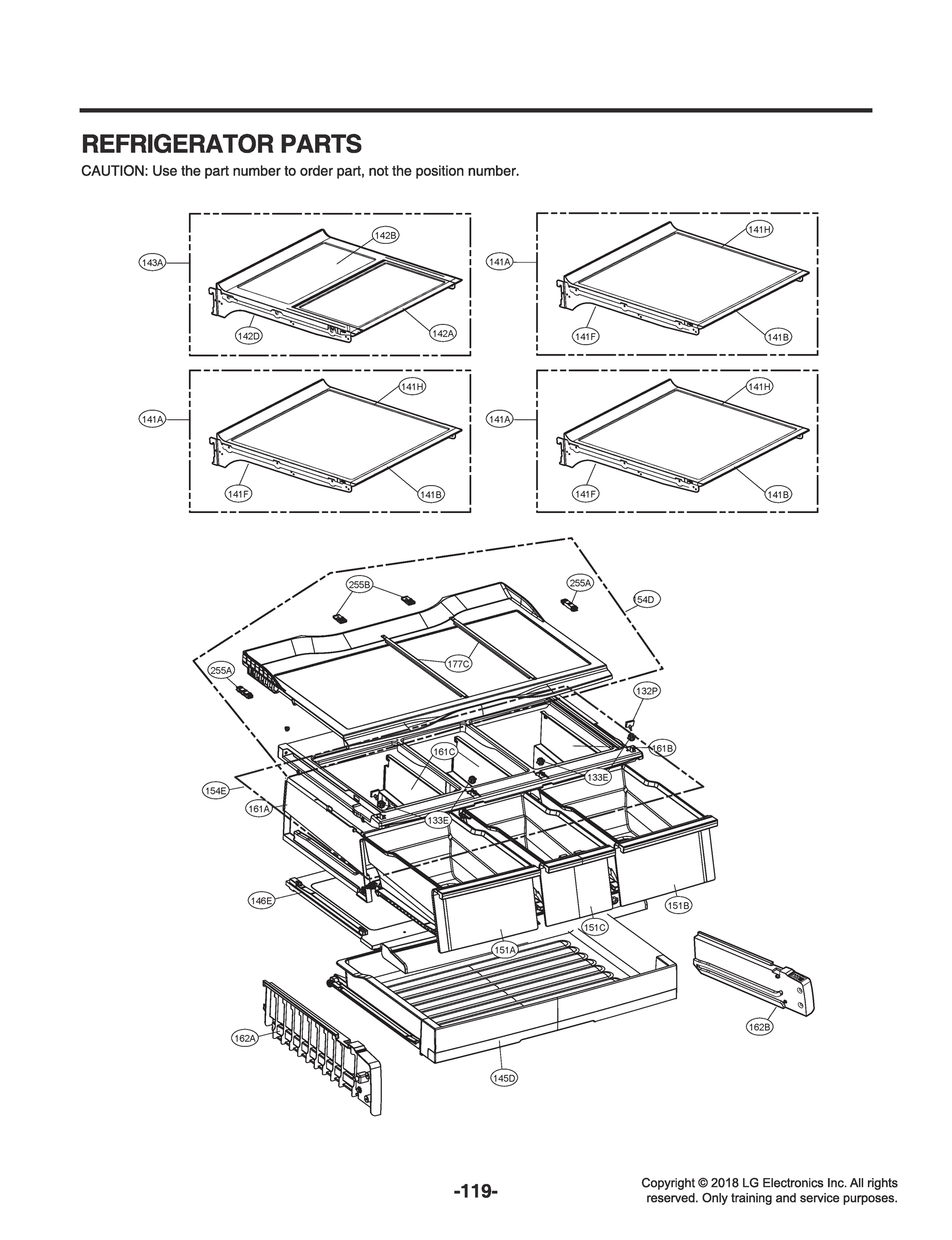 REFRIGERATOR PARTS
