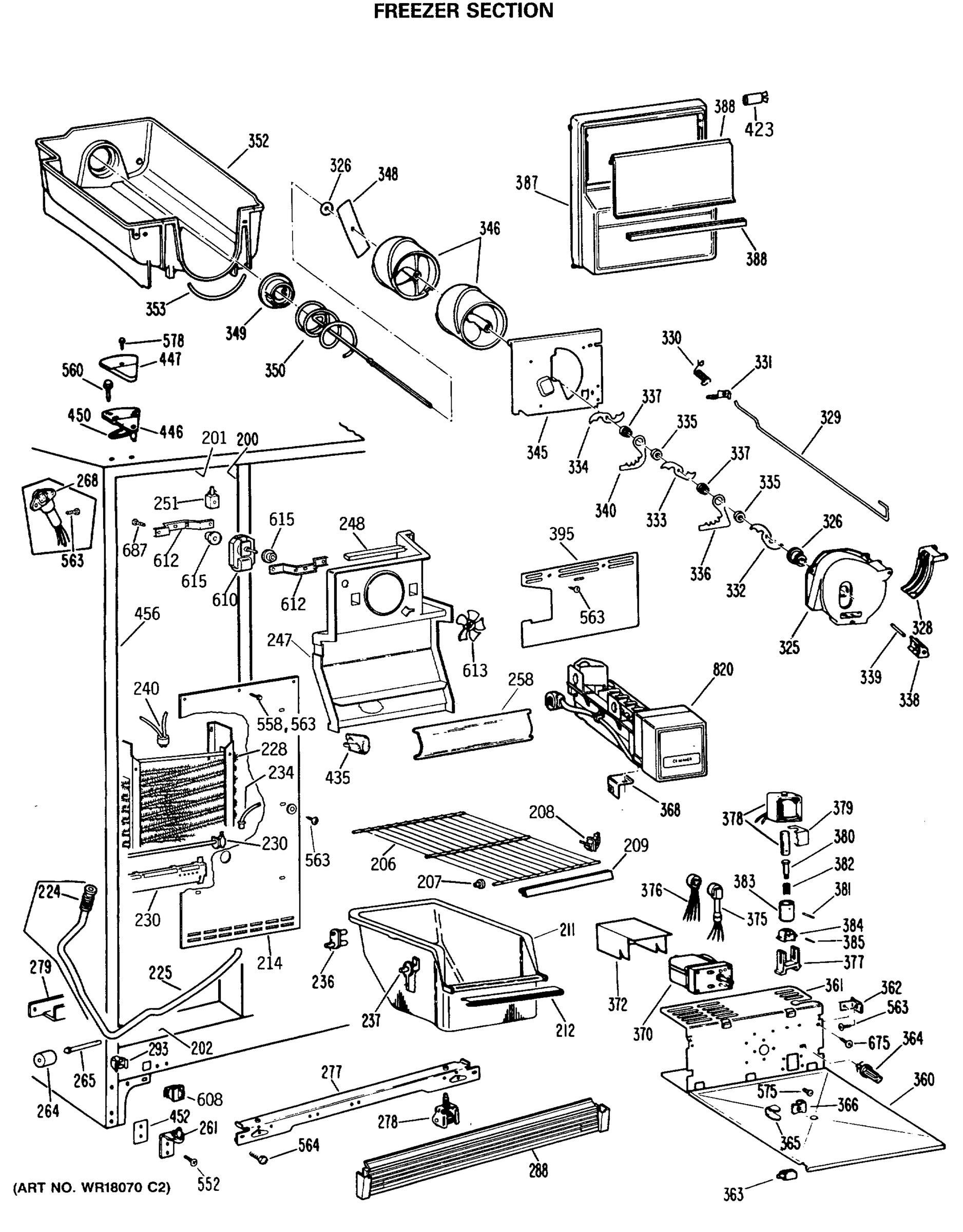 FREEZER SECTION