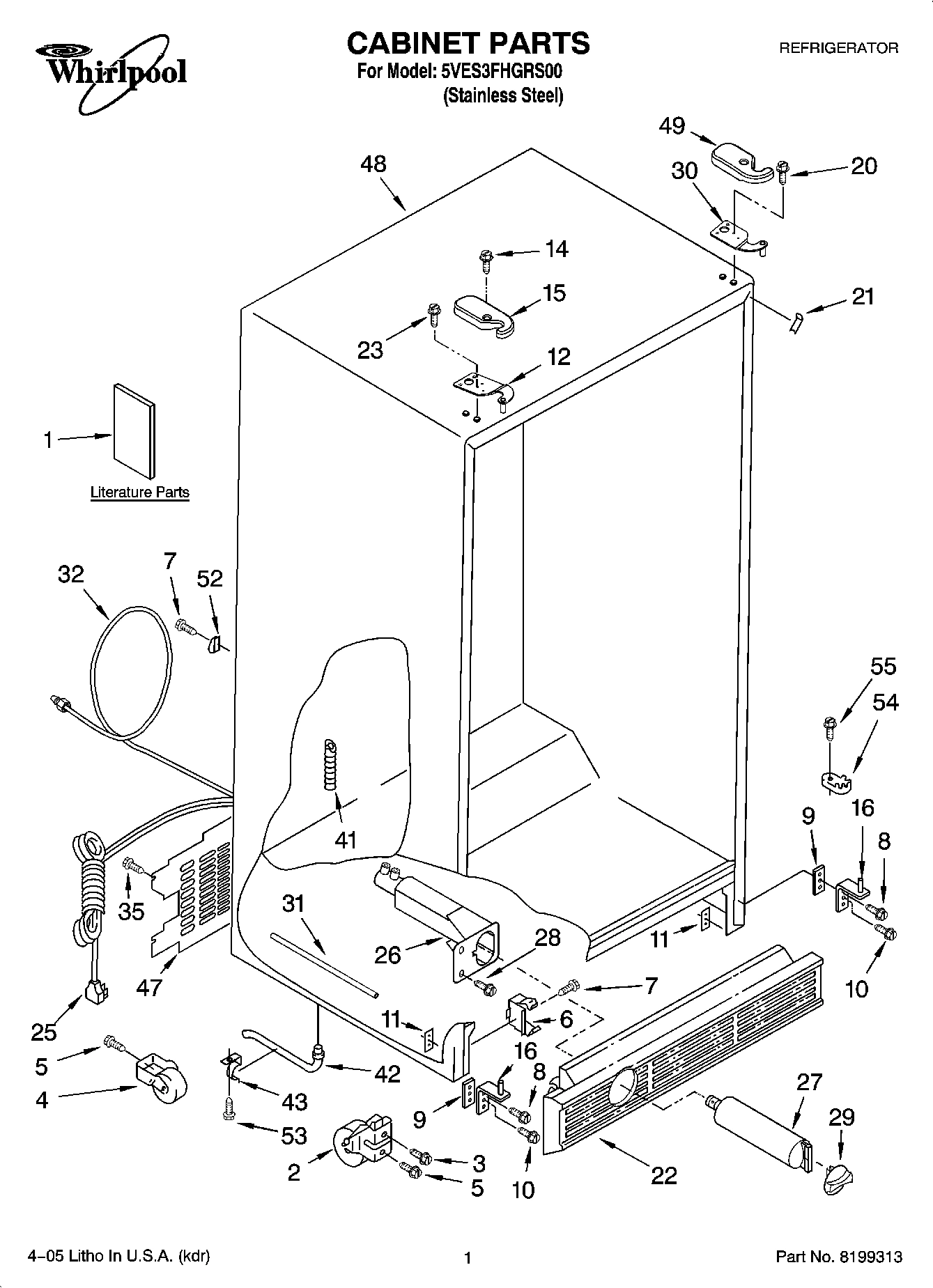 01 - CABINET PARTS