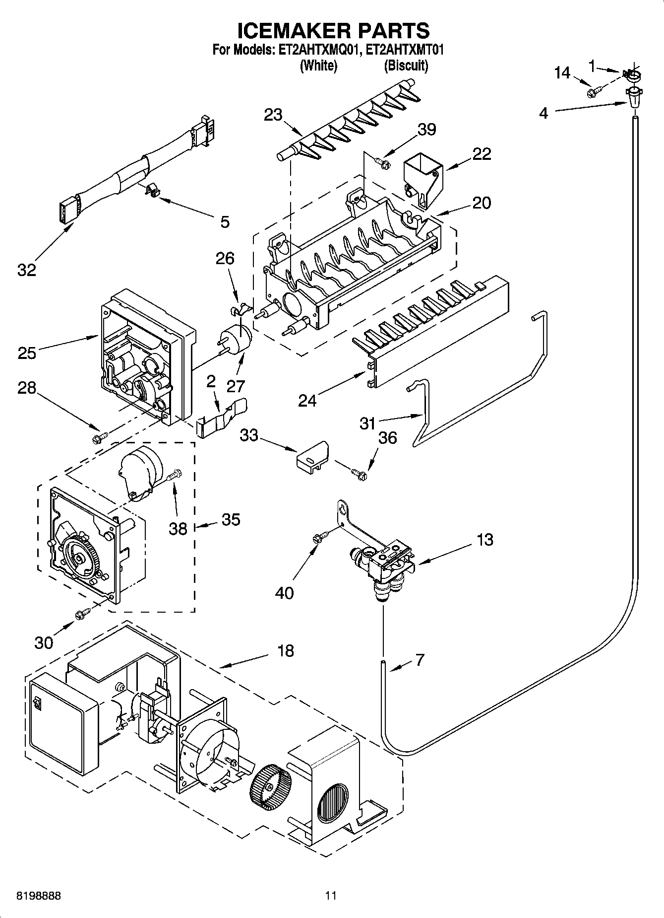 06 - ICEMAKER PARTS