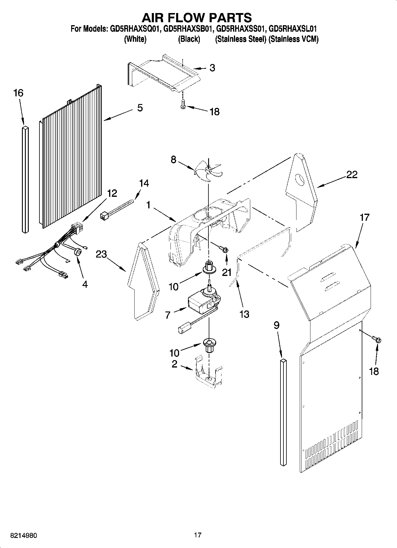 10 - AIR FLOW PARTS